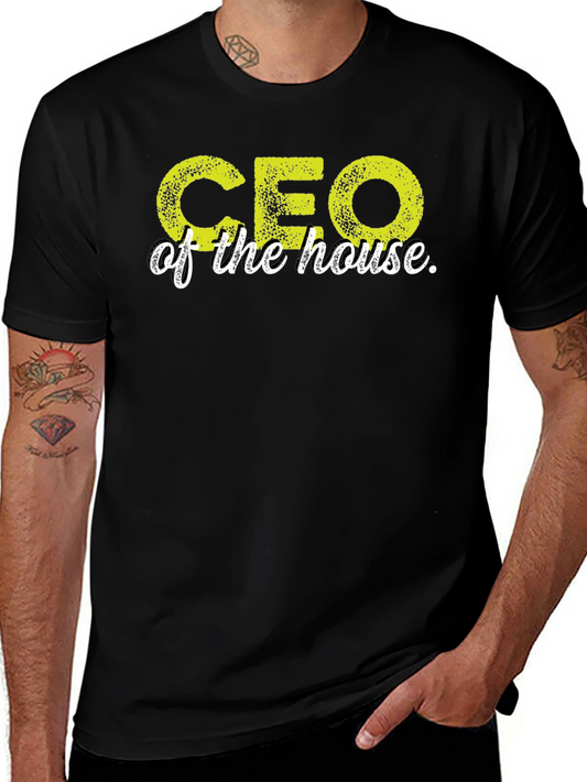 CEO of the House Black T-Shirt