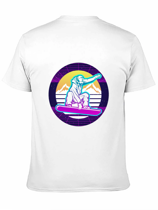 Retro Snowboarder T-Shirt - Vintage 80s Style Graphic Tee