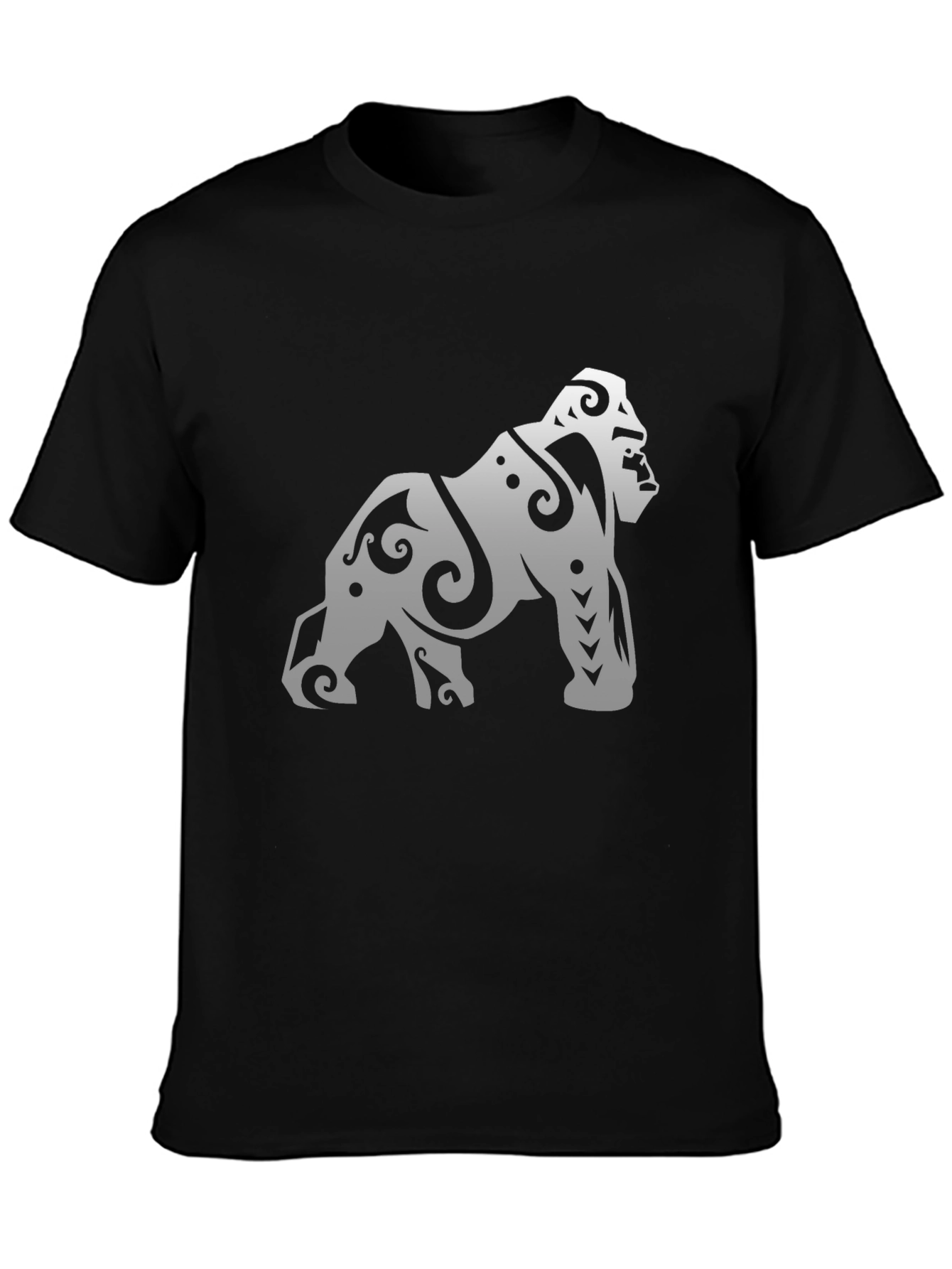 Tribal Gorilla Graphic Tee - Cool Streetwear Design