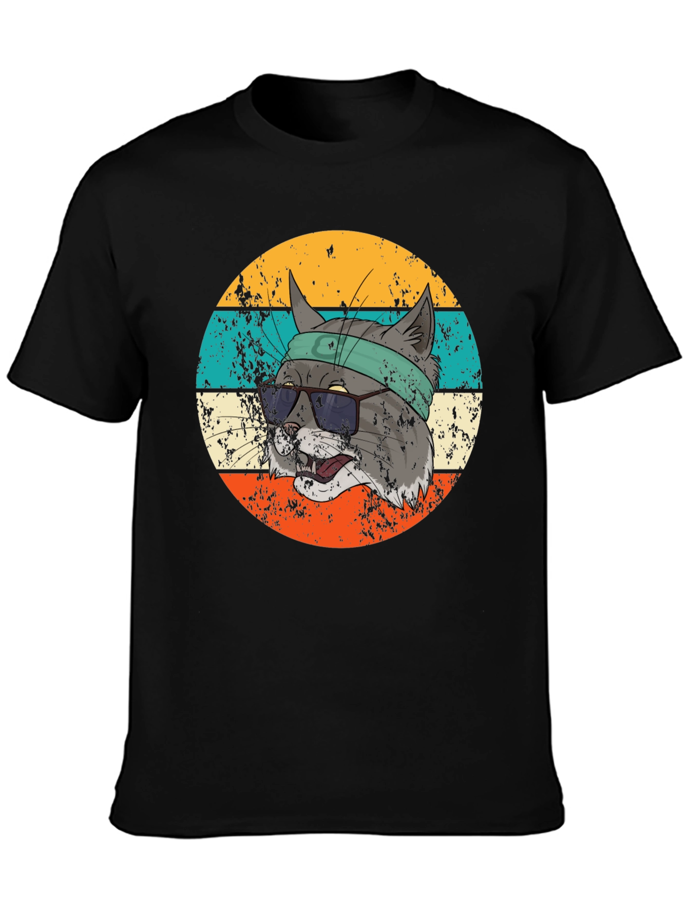 Retro Cool Cat T-Shirt