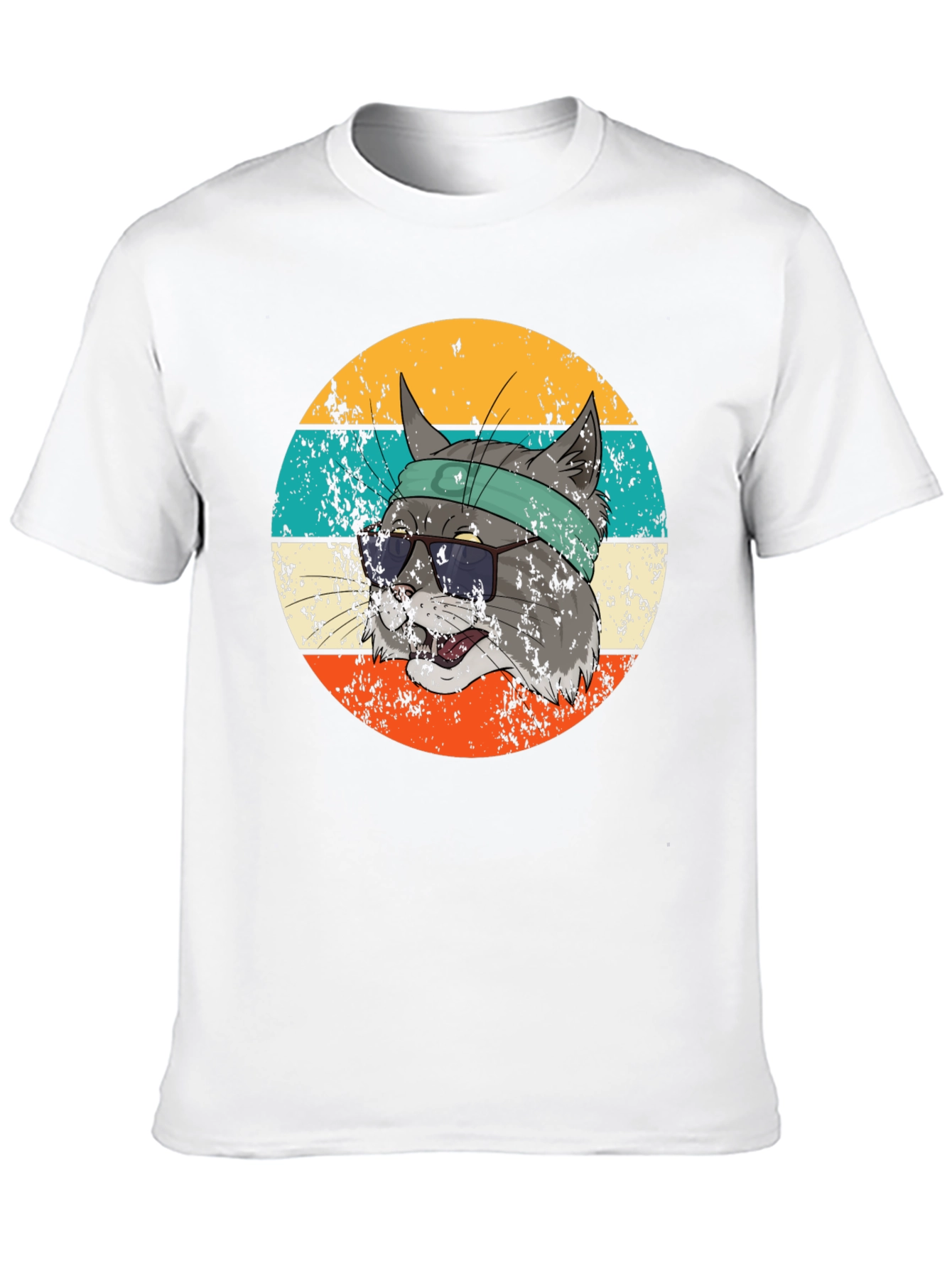 Retro Cool Cat T-Shirt
