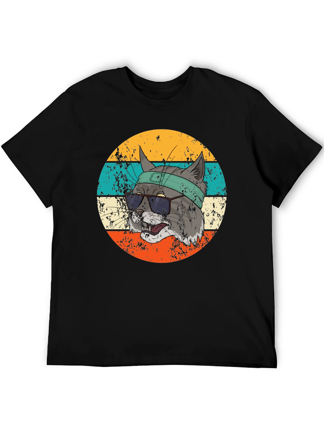 Retro Cool Cat T-Shirt