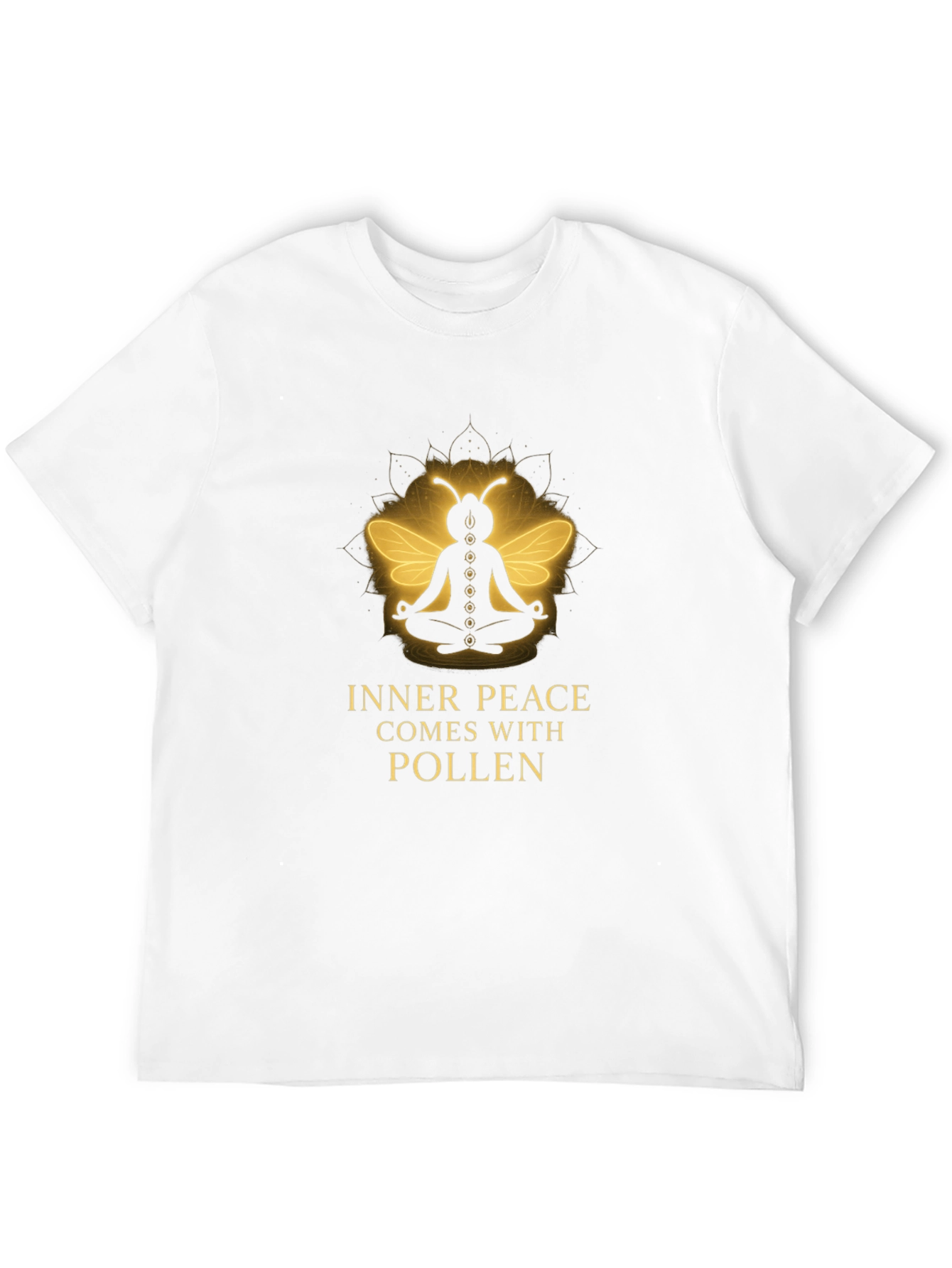 Inner Peace Pollen Bee Graphic T-Shirt