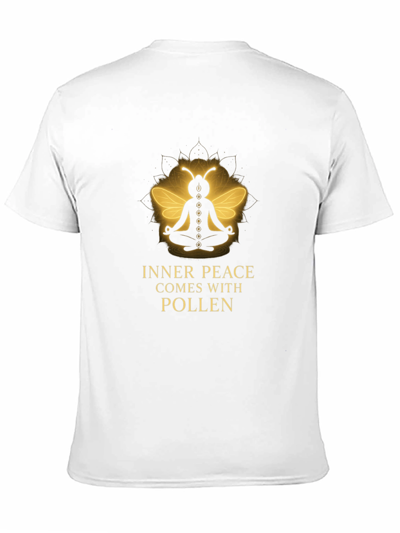 Inner Peace Pollen Bee Graphic T-Shirt
