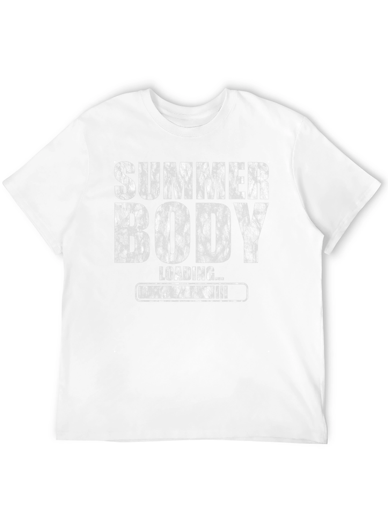 Summer Body Loading T-Shirt - Black Graphic Tee