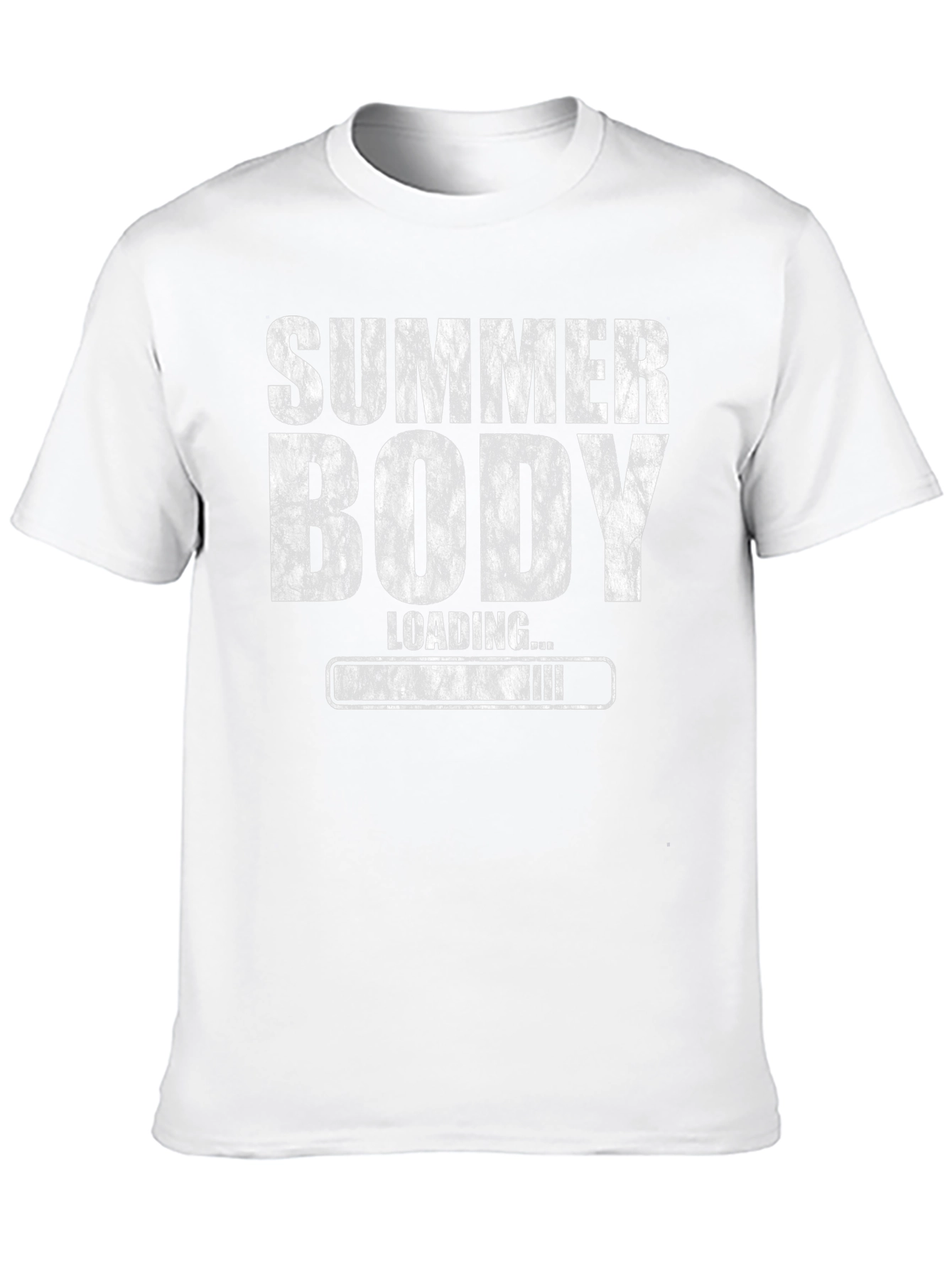 Summer Body Loading T-Shirt - Black Graphic Tee