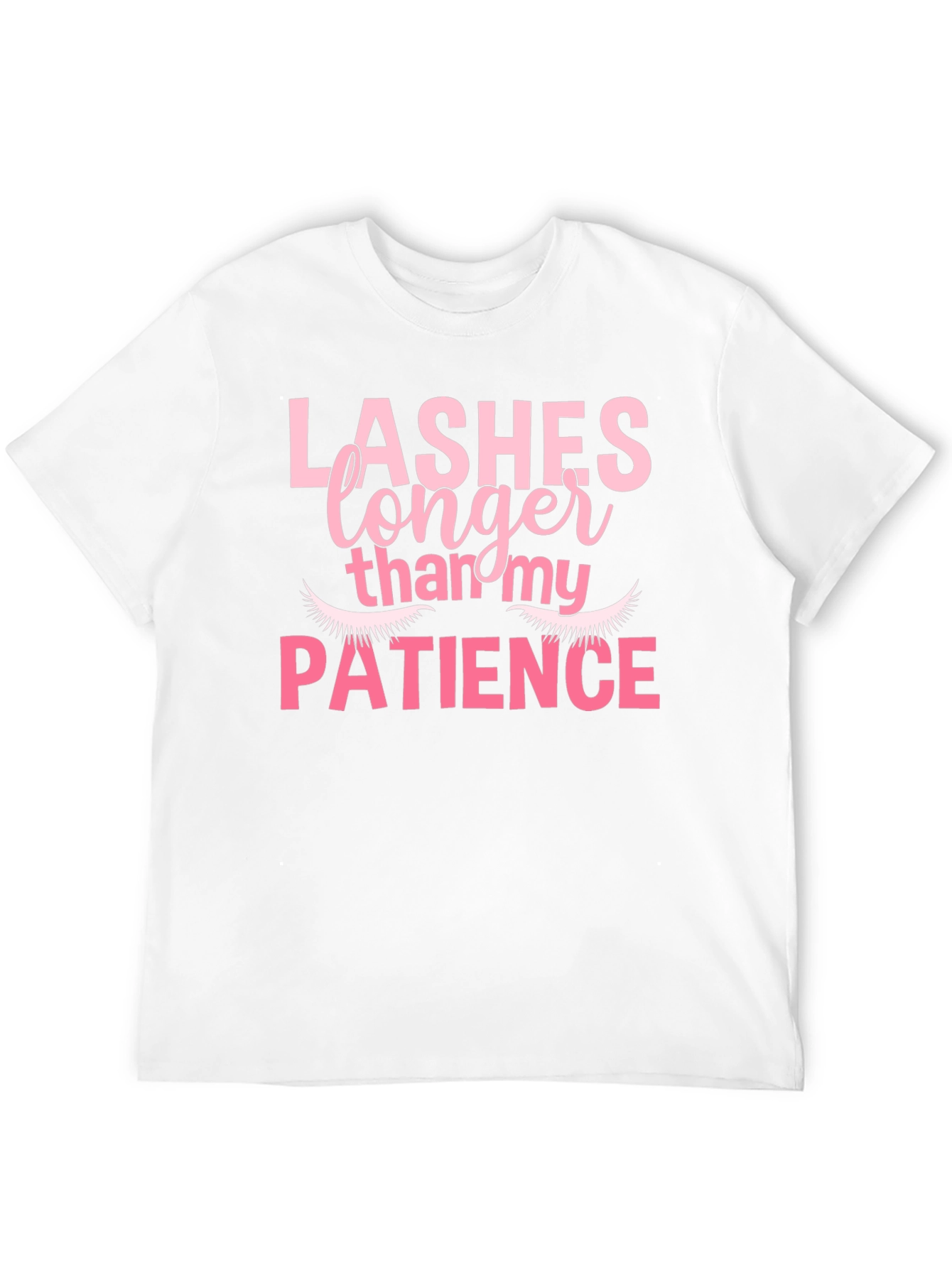Lashes Longer Than My Patience Graphic Tee