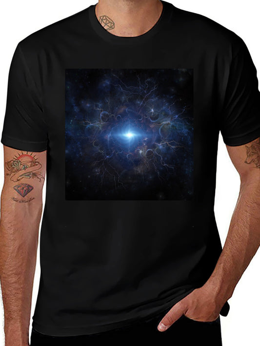 Cosmic Lightning Graphic Tee