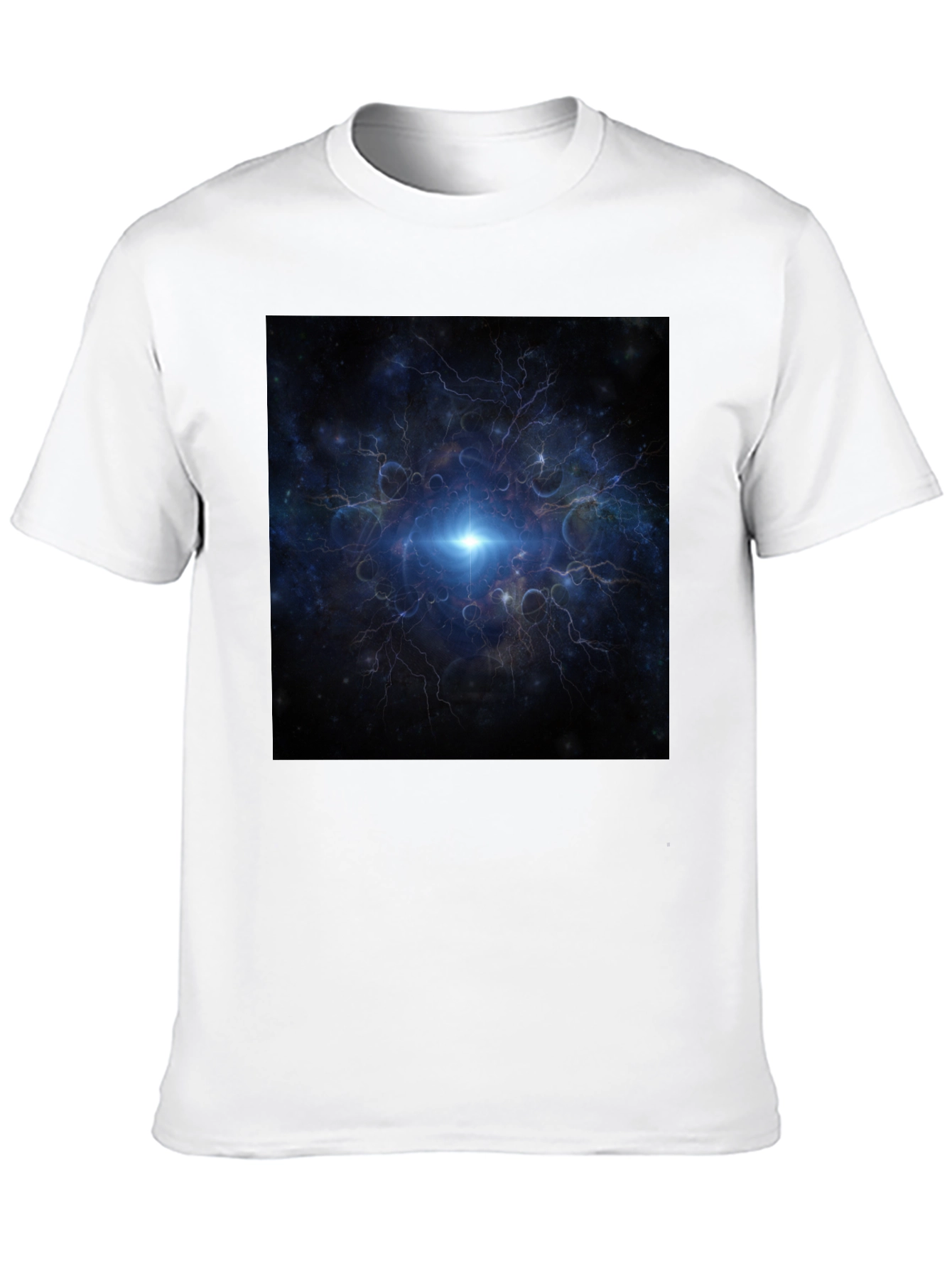 Cosmic Lightning Graphic Tee