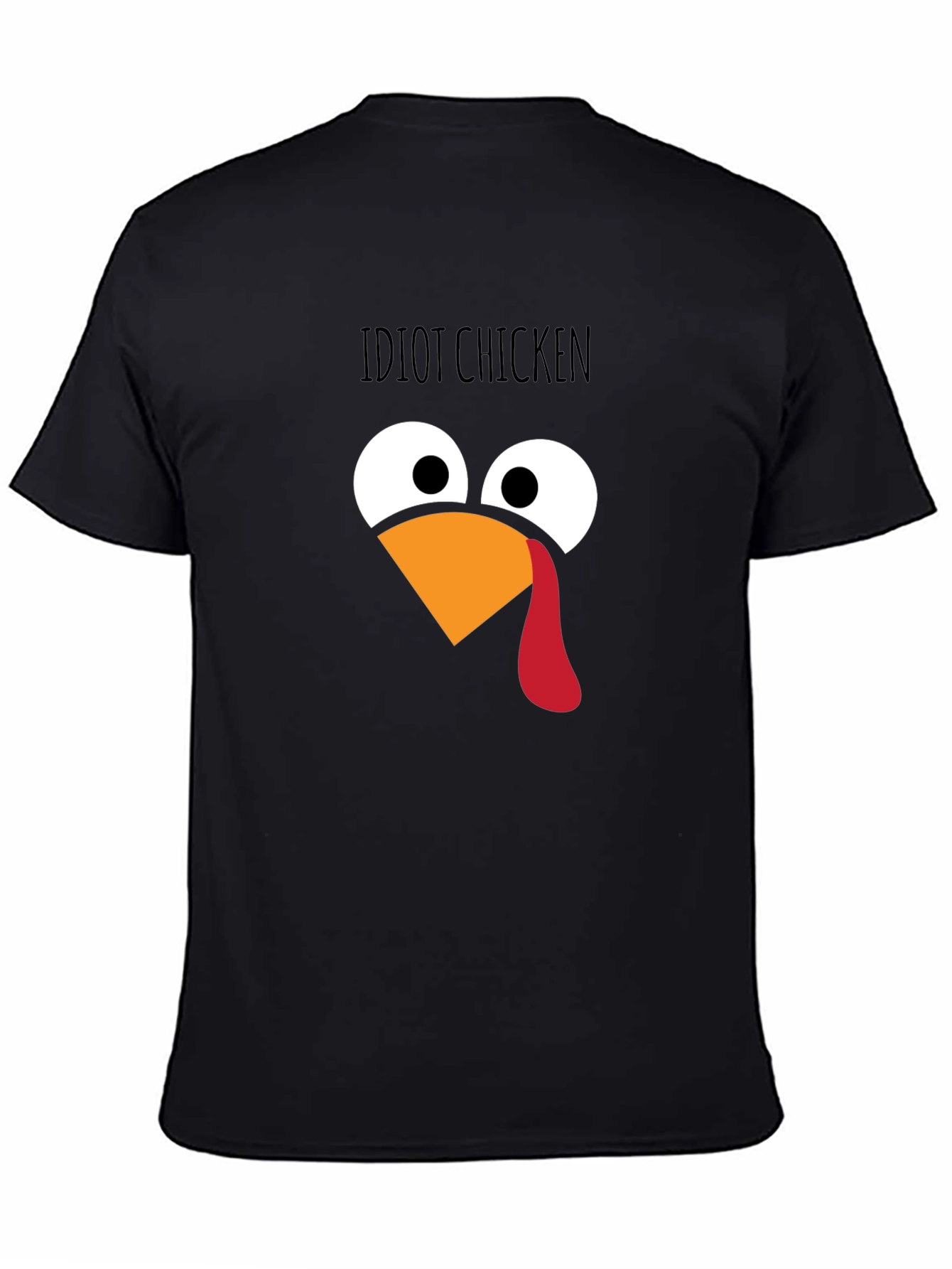 Idiot Chicken Graphic T-Shirt