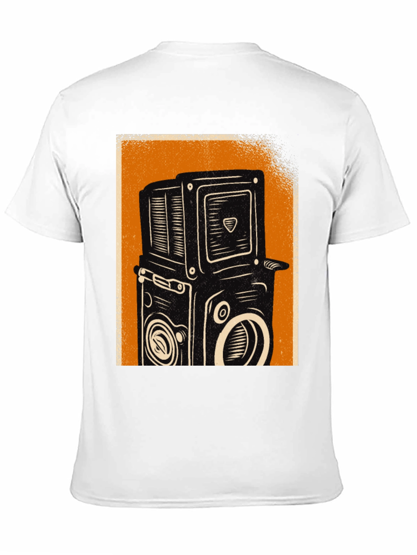 Retro Camera Graphic T-Shirt - Classic Style