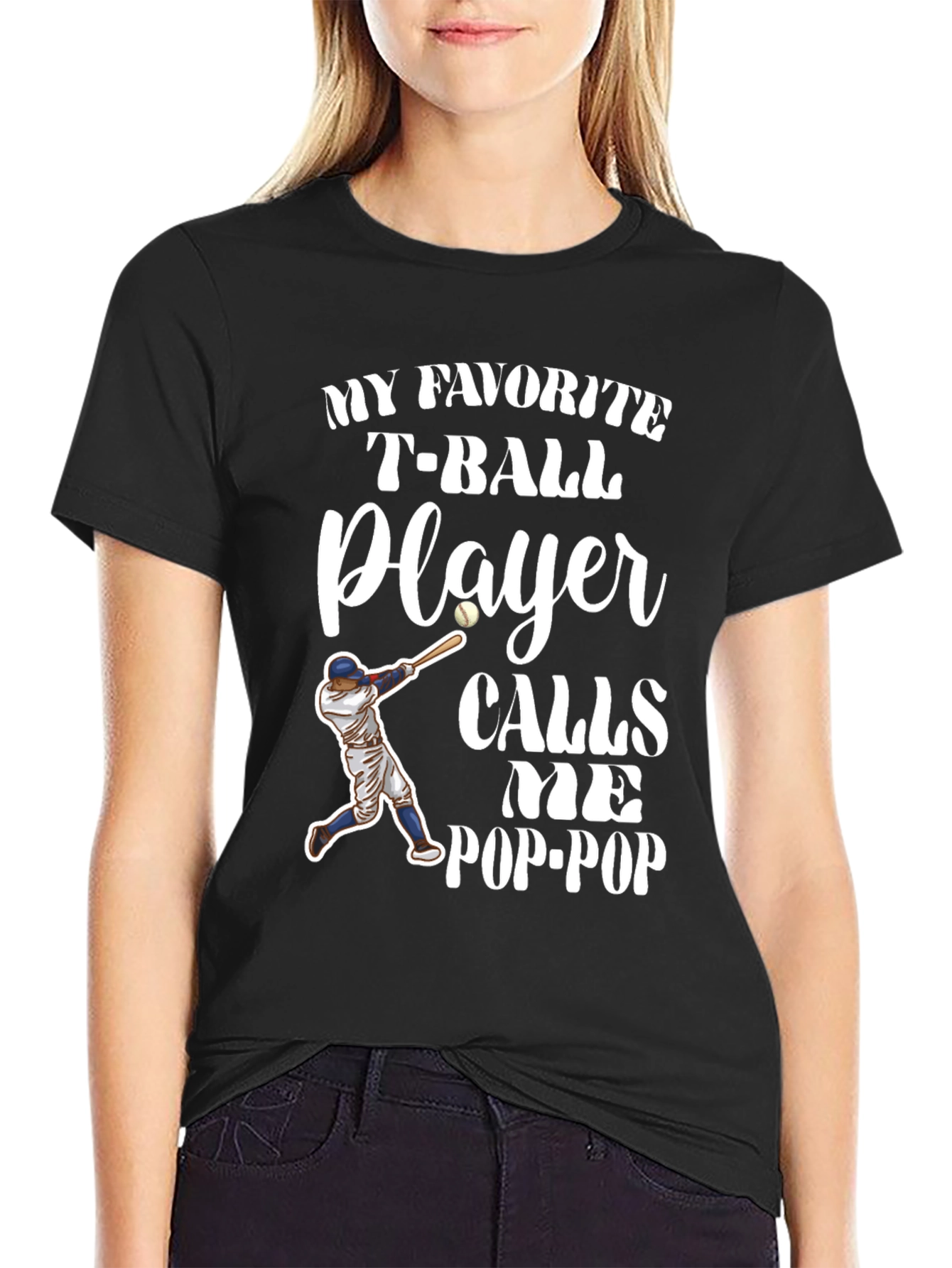 My Favorite T-Ball Player Calls Me Pop-Pop T-Shirt