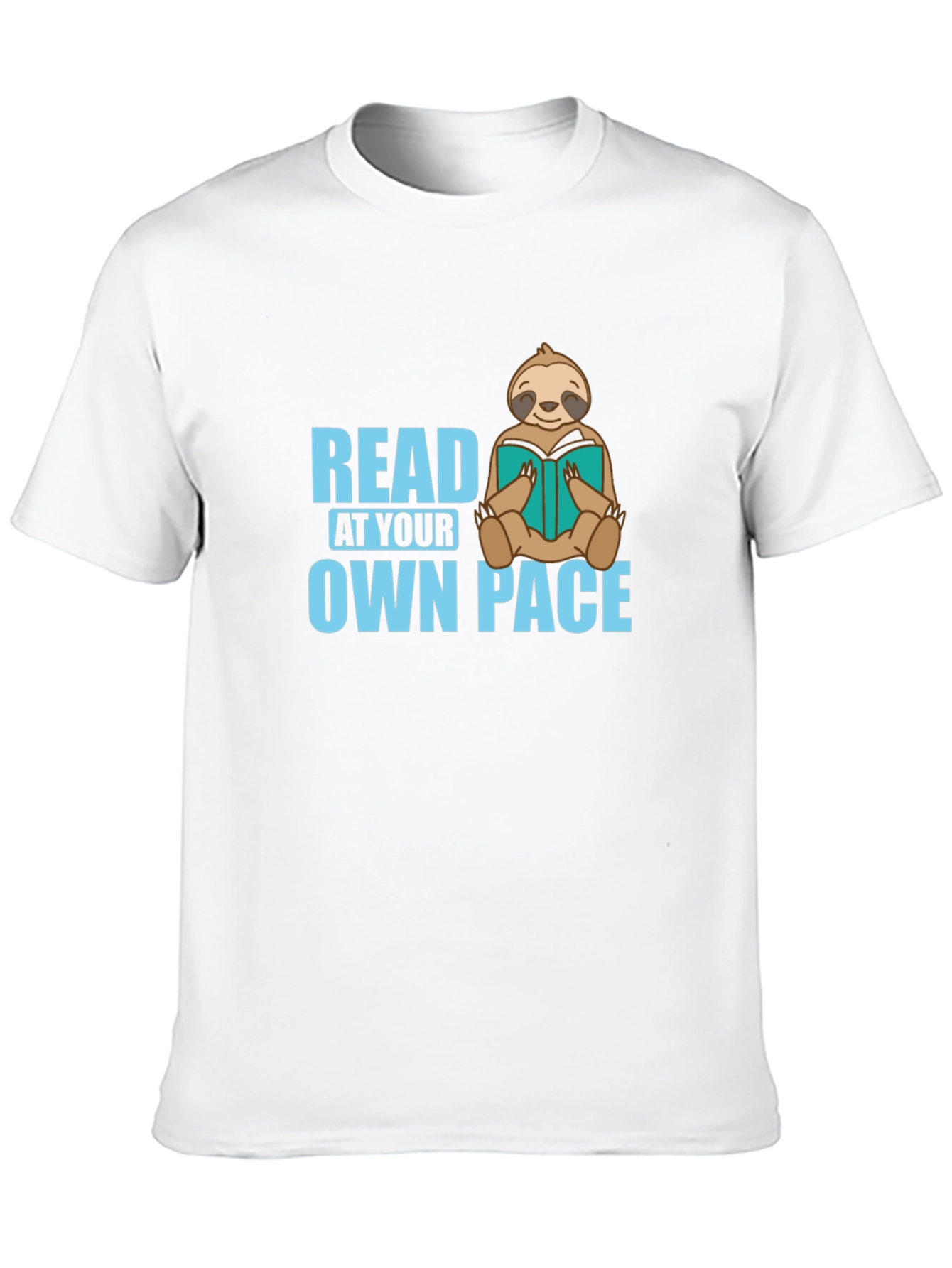 Read At Your Own Pace T-Shirt Sloth