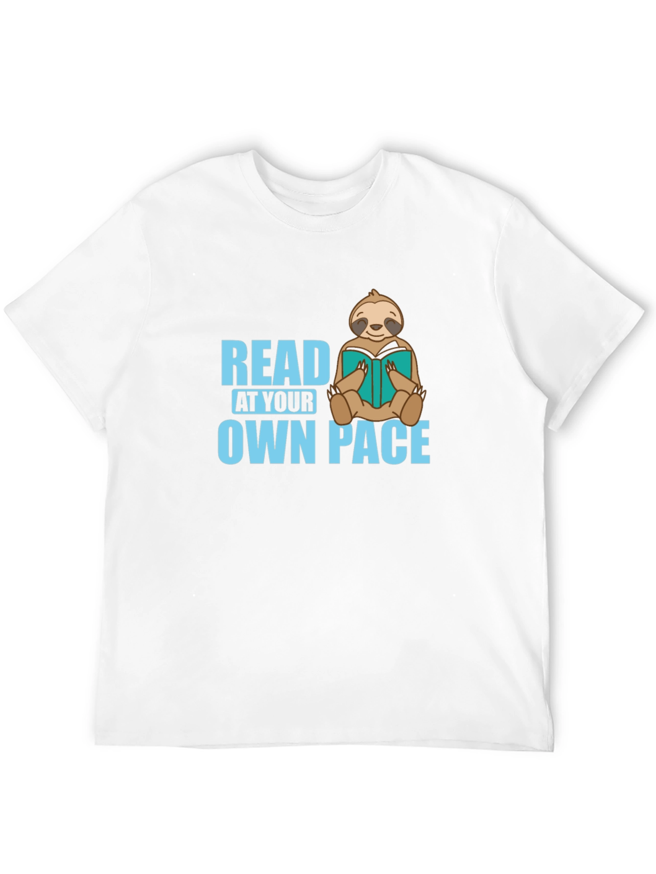 Read At Your Own Pace T-Shirt Sloth