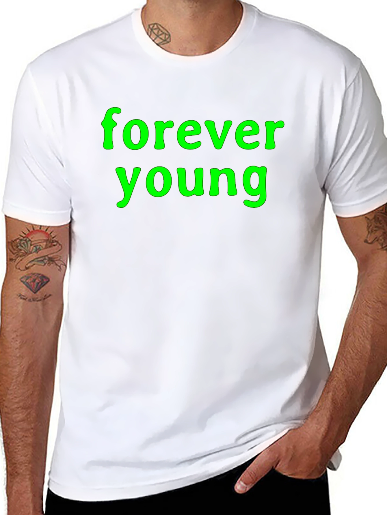 Forever Young Graphic Tee - Unisex