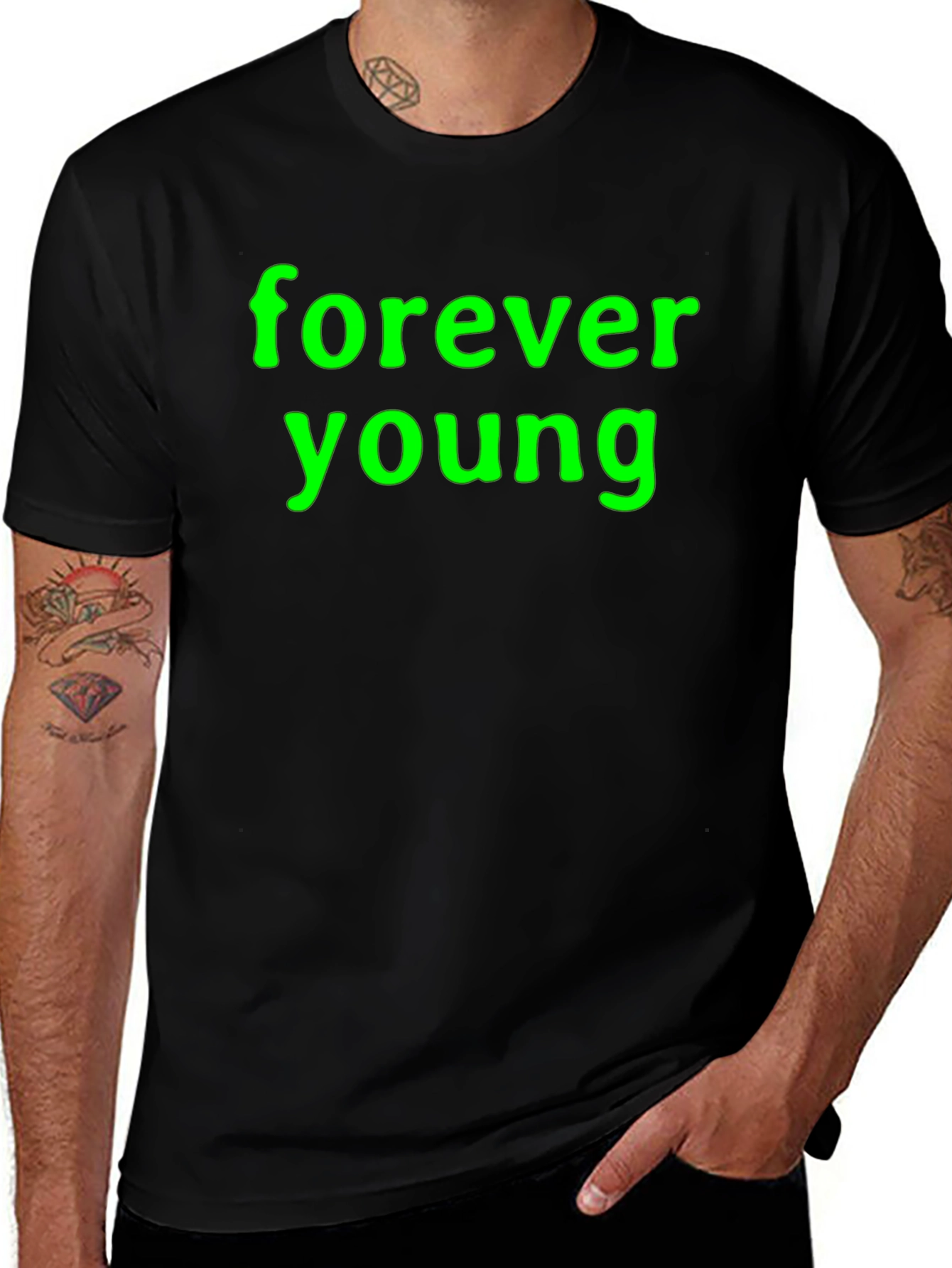 Forever Young Graphic Tee - Unisex