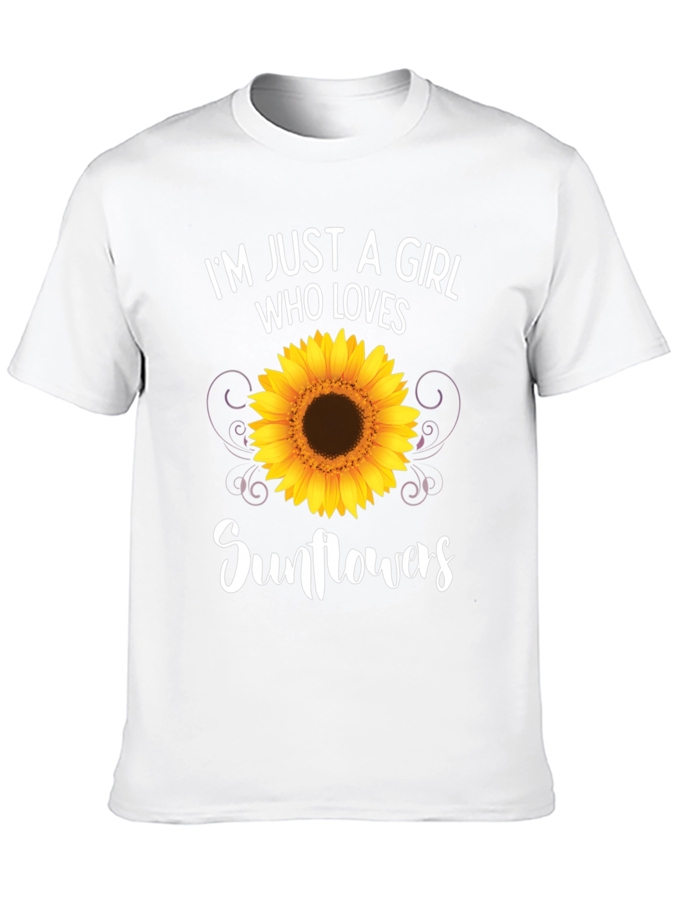 Sunflower Lover T-Shirt - Black Graphic Tee