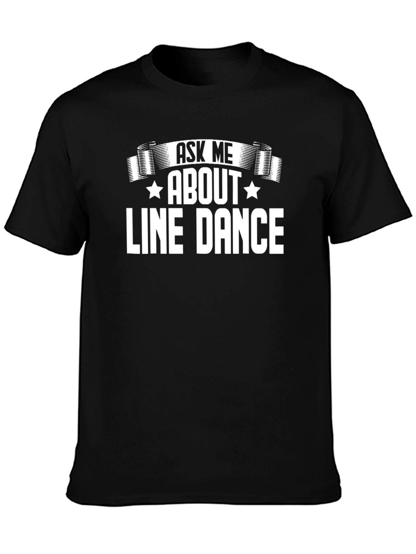 Ask Me About Line Dance Graphic Tee