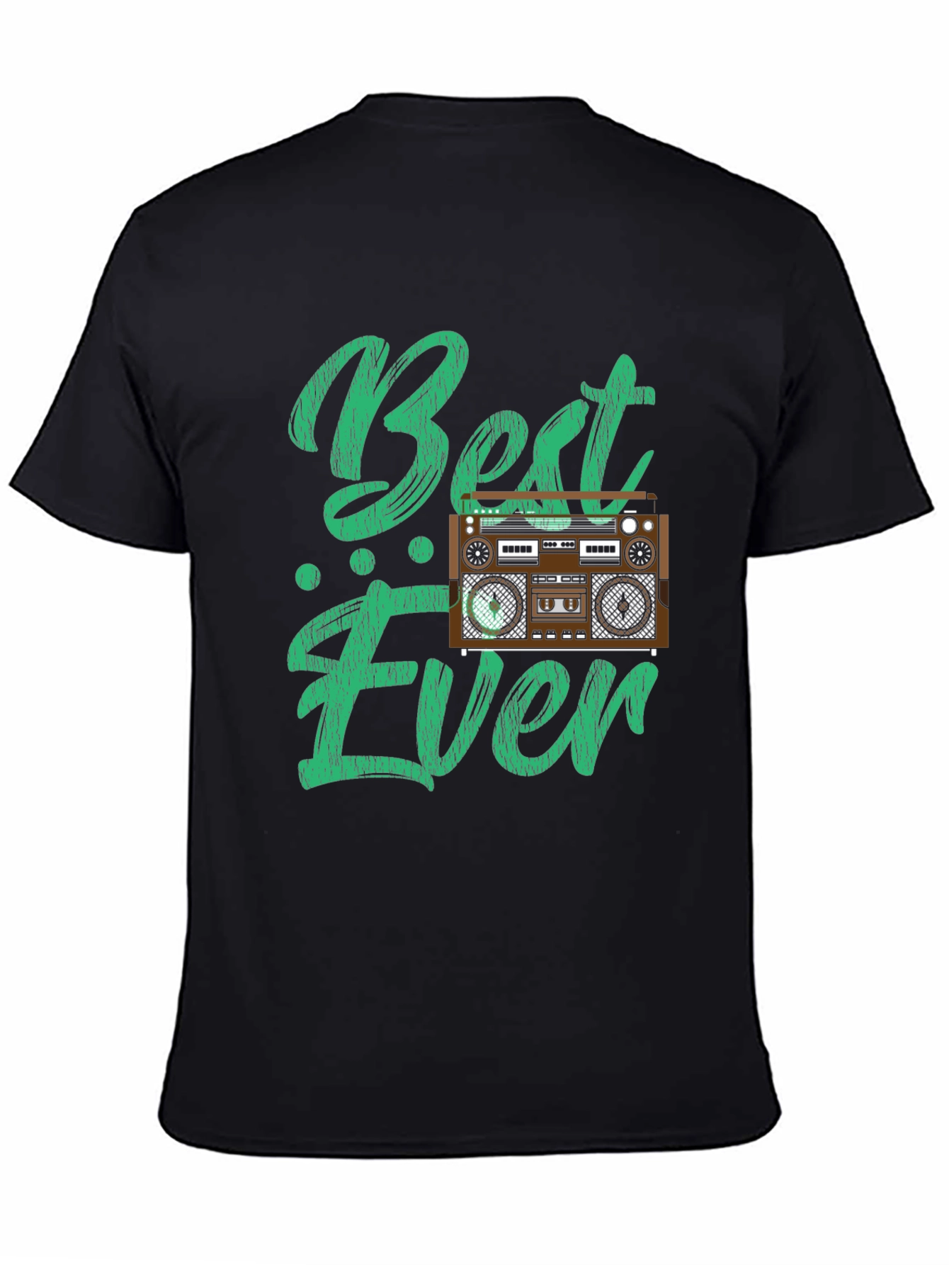 Retro Radio Graphic Tee - Best Ever Design