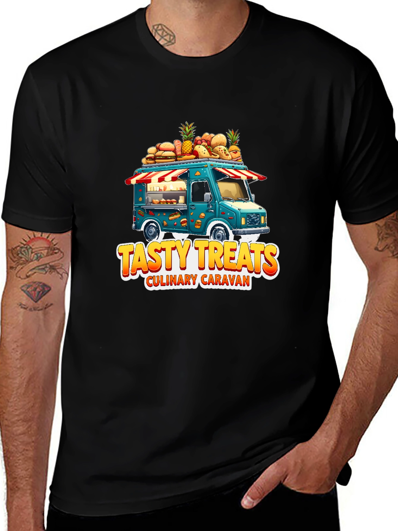 Tasty Treats Food Truck Graphic Tee