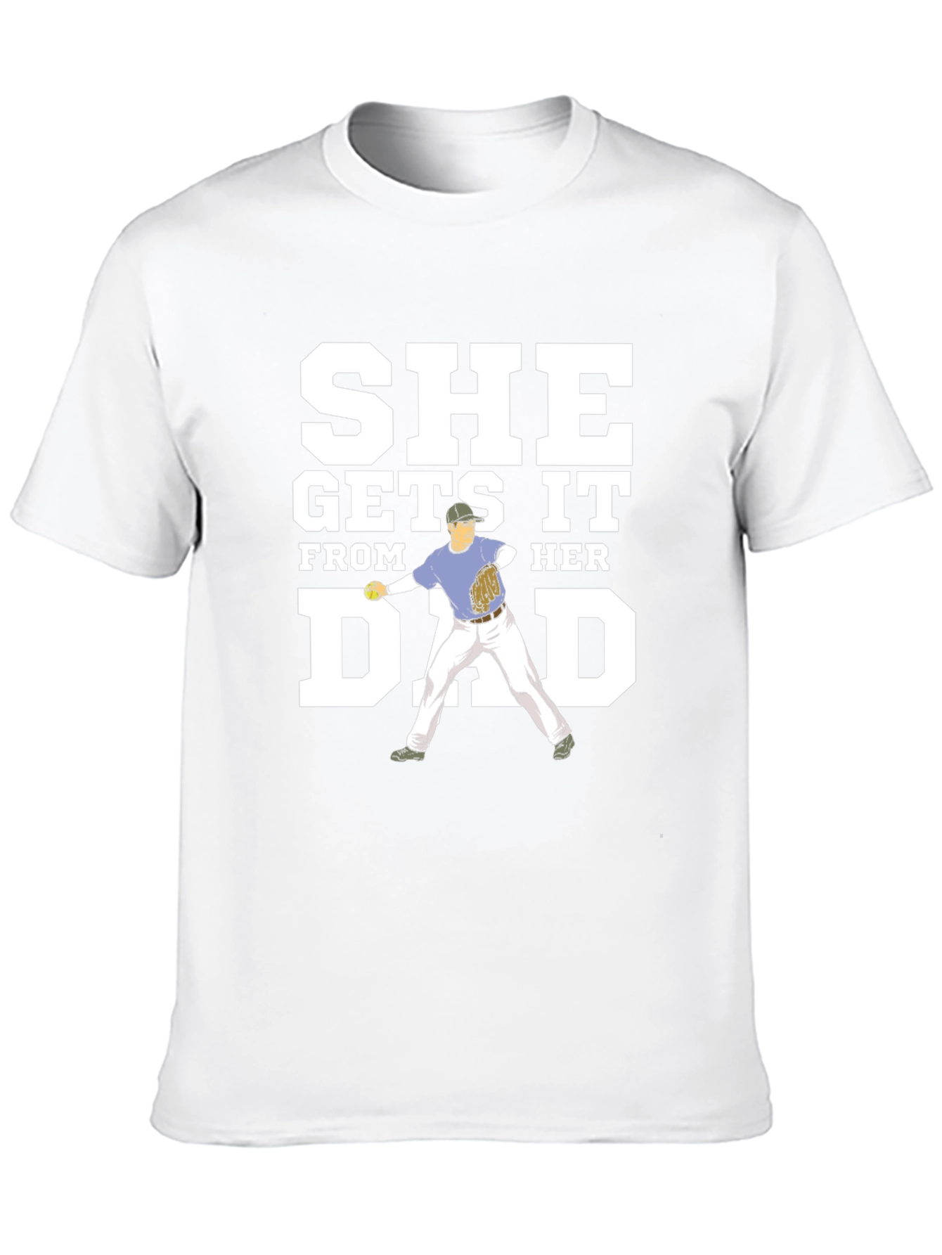 She Gets It From Her Dad Graphic Tee