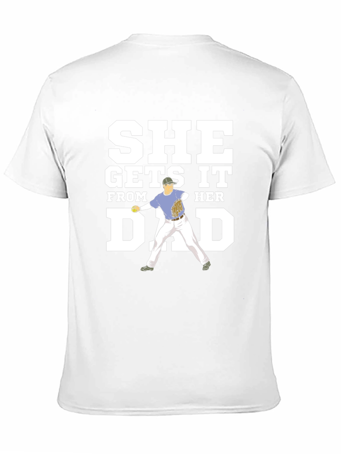 She Gets It From Her Dad Graphic Tee