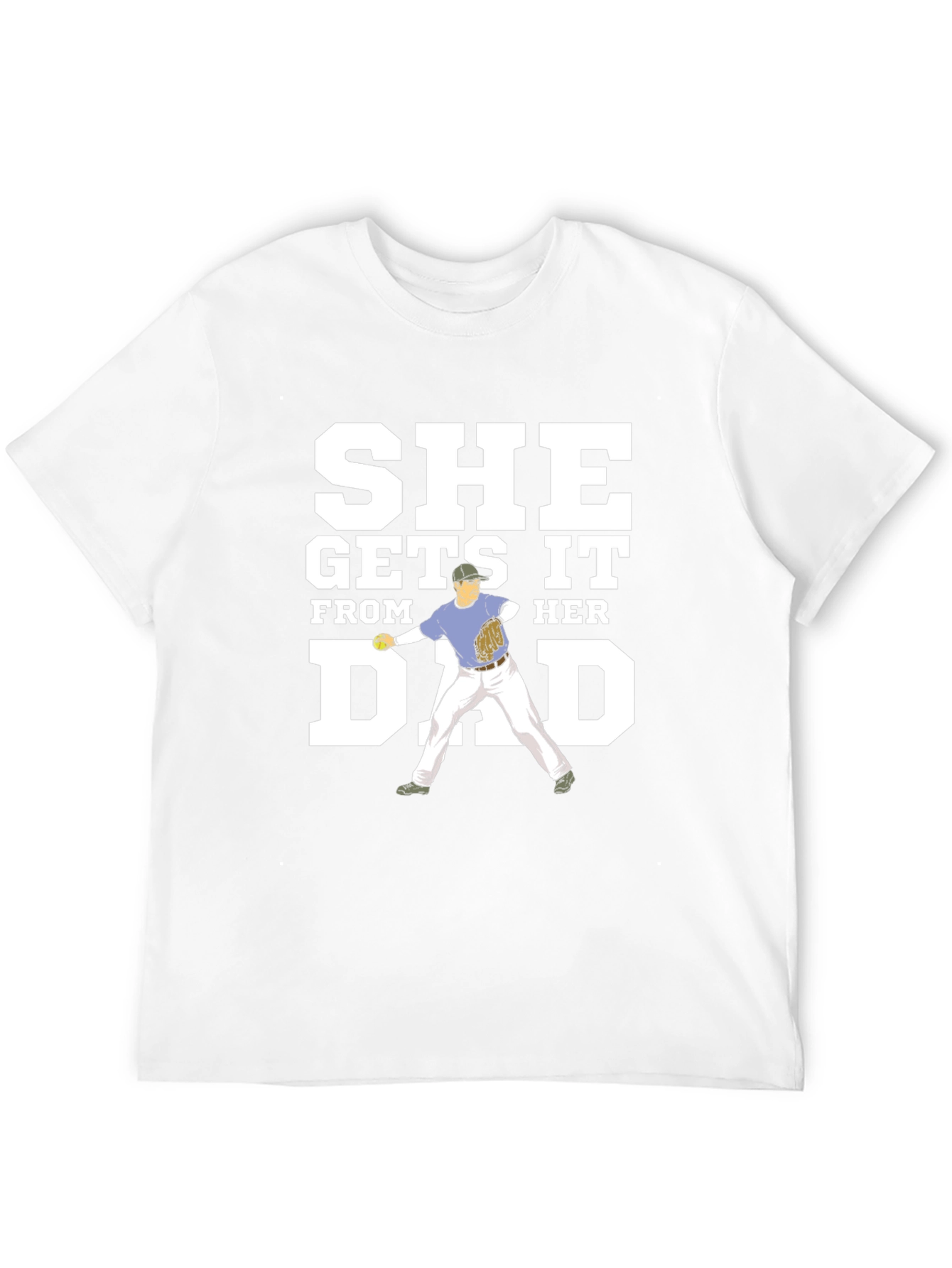 She Gets It From Her Dad Graphic Tee