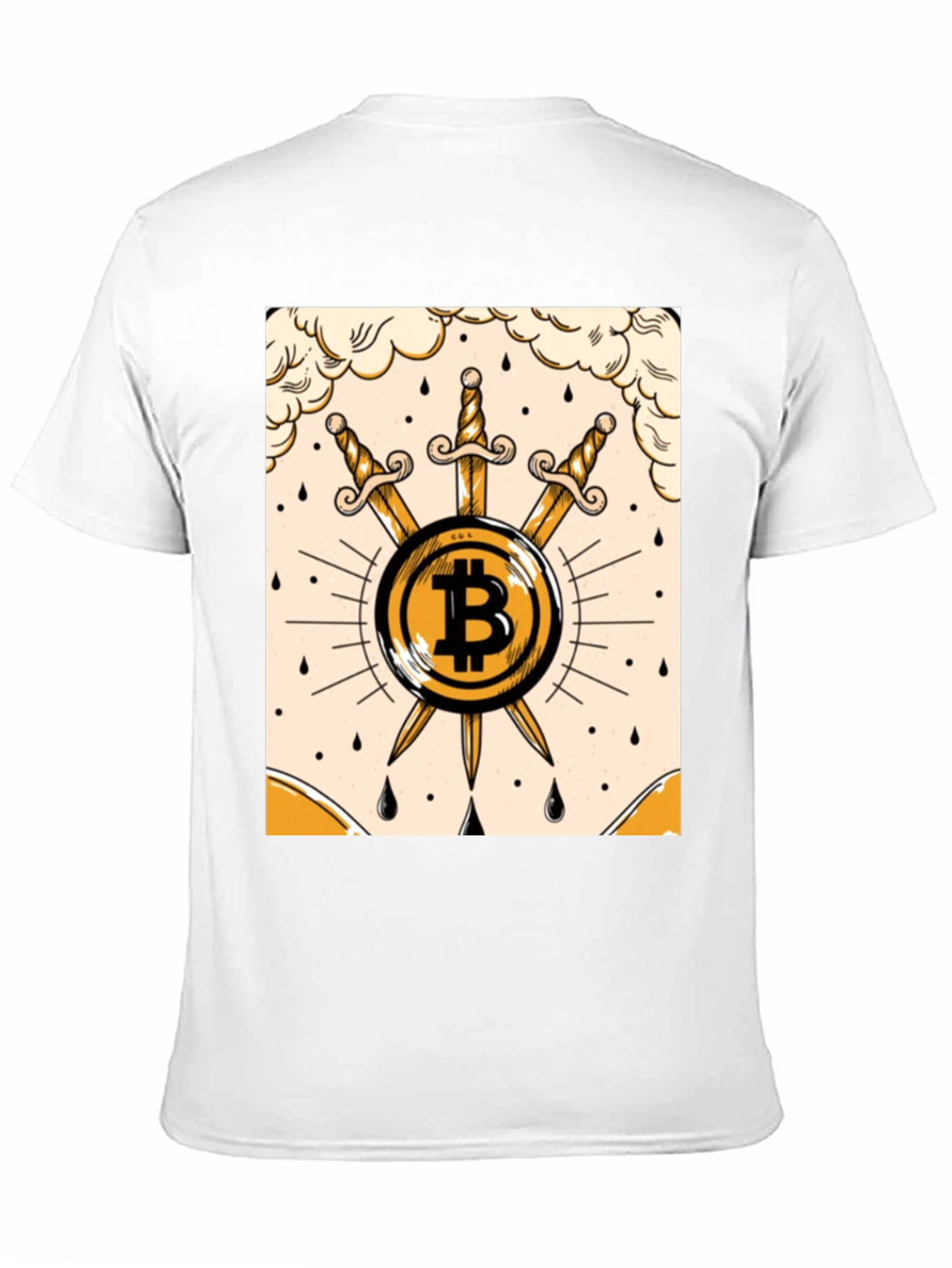 Bitcoin Sword Tee - Crypto Currency T-Shirt