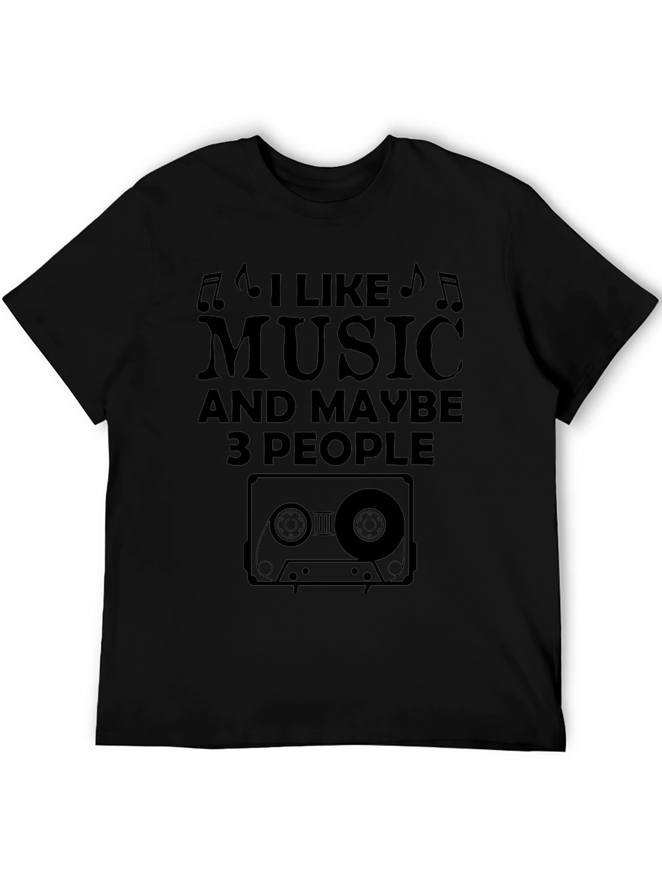 Music Lover T-Shirt - Cassette Tape Graphic Tee