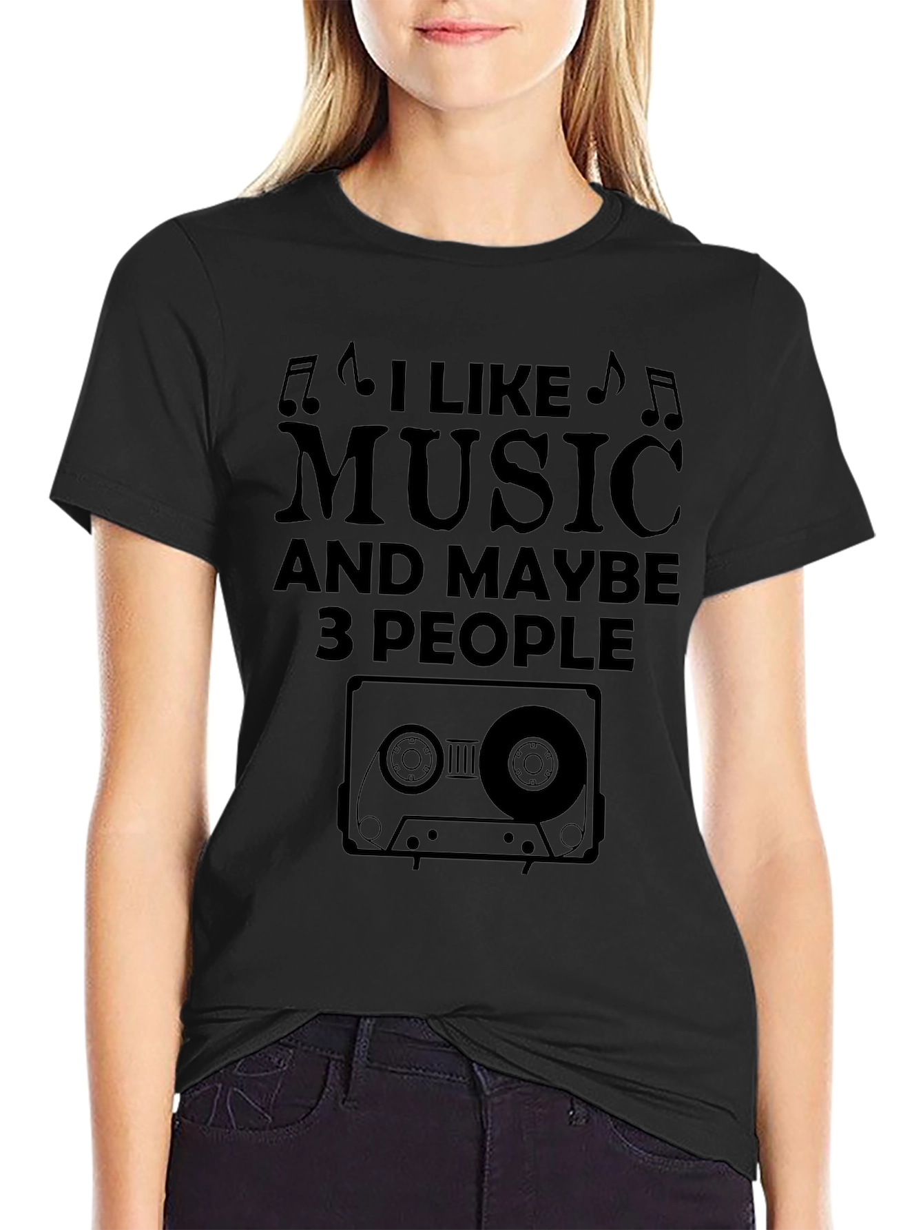 Music Lover T-Shirt - Cassette Tape Graphic Tee