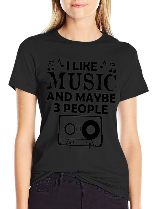 Music Lover T-Shirt - Cassette Tape Graphic Tee