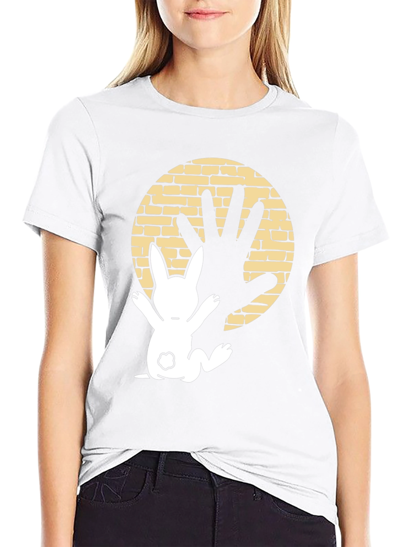 Bunny Shadow Hand T-Shirt