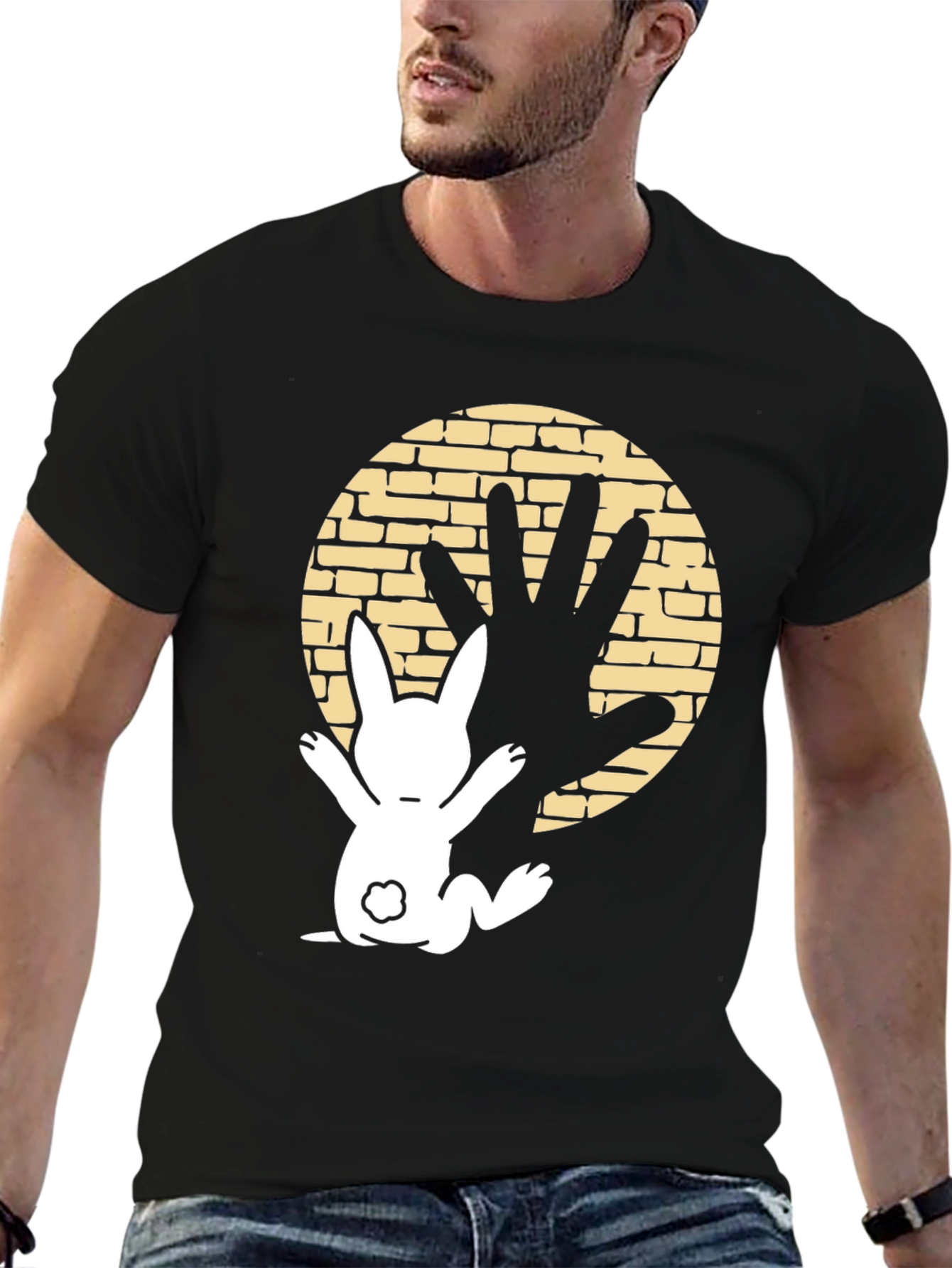 Bunny Shadow Hand T-Shirt
