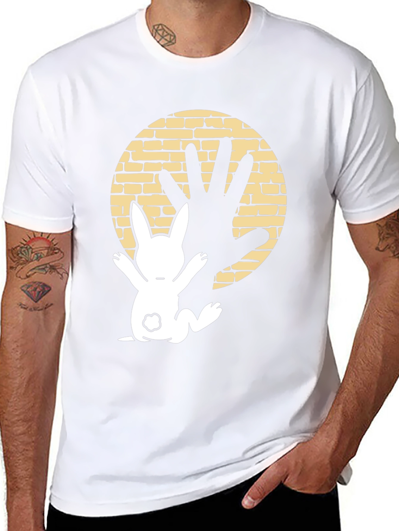 Bunny Shadow Hand T-Shirt