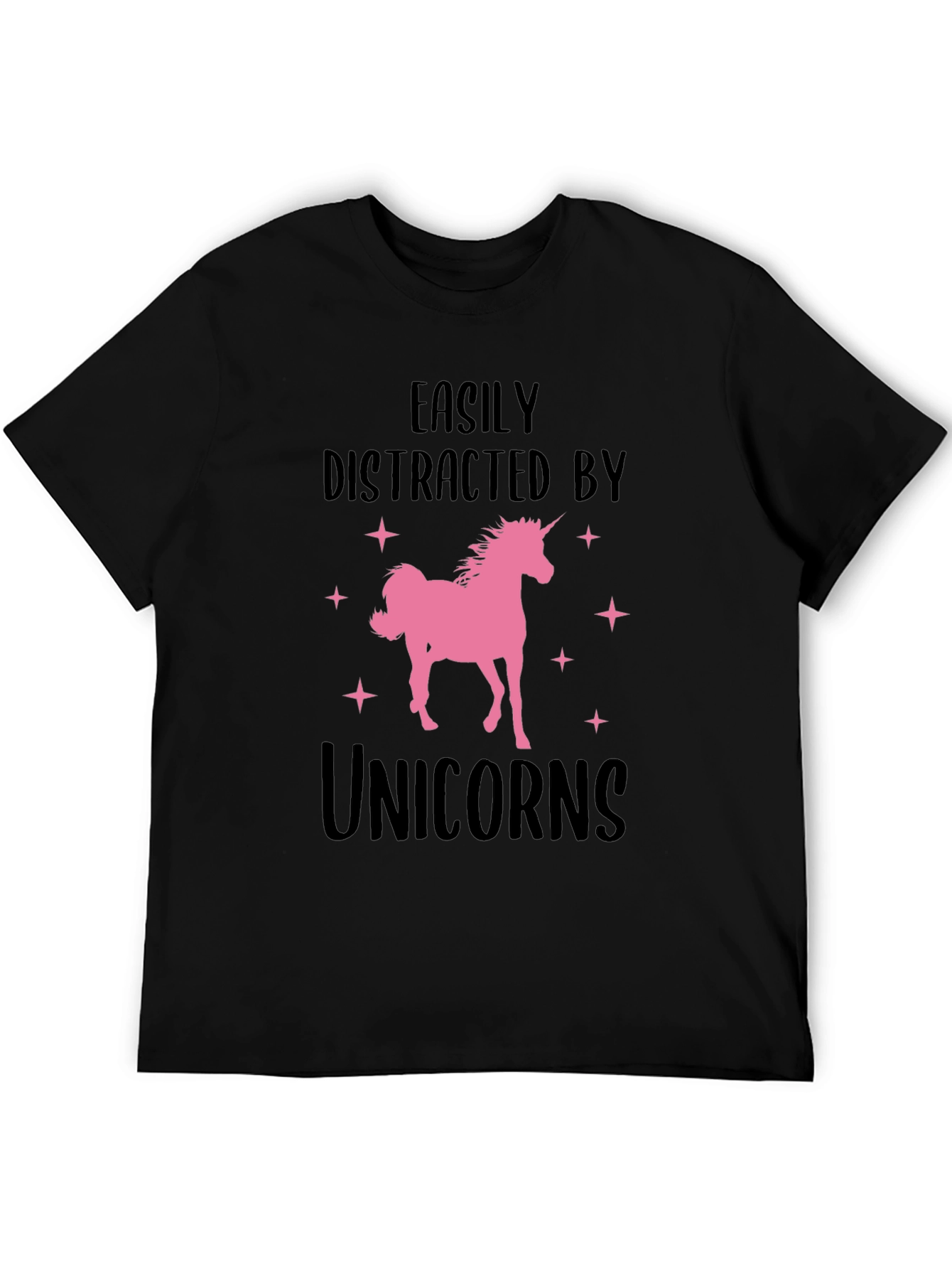 Easily Distracted by Unicorns T-Shirt