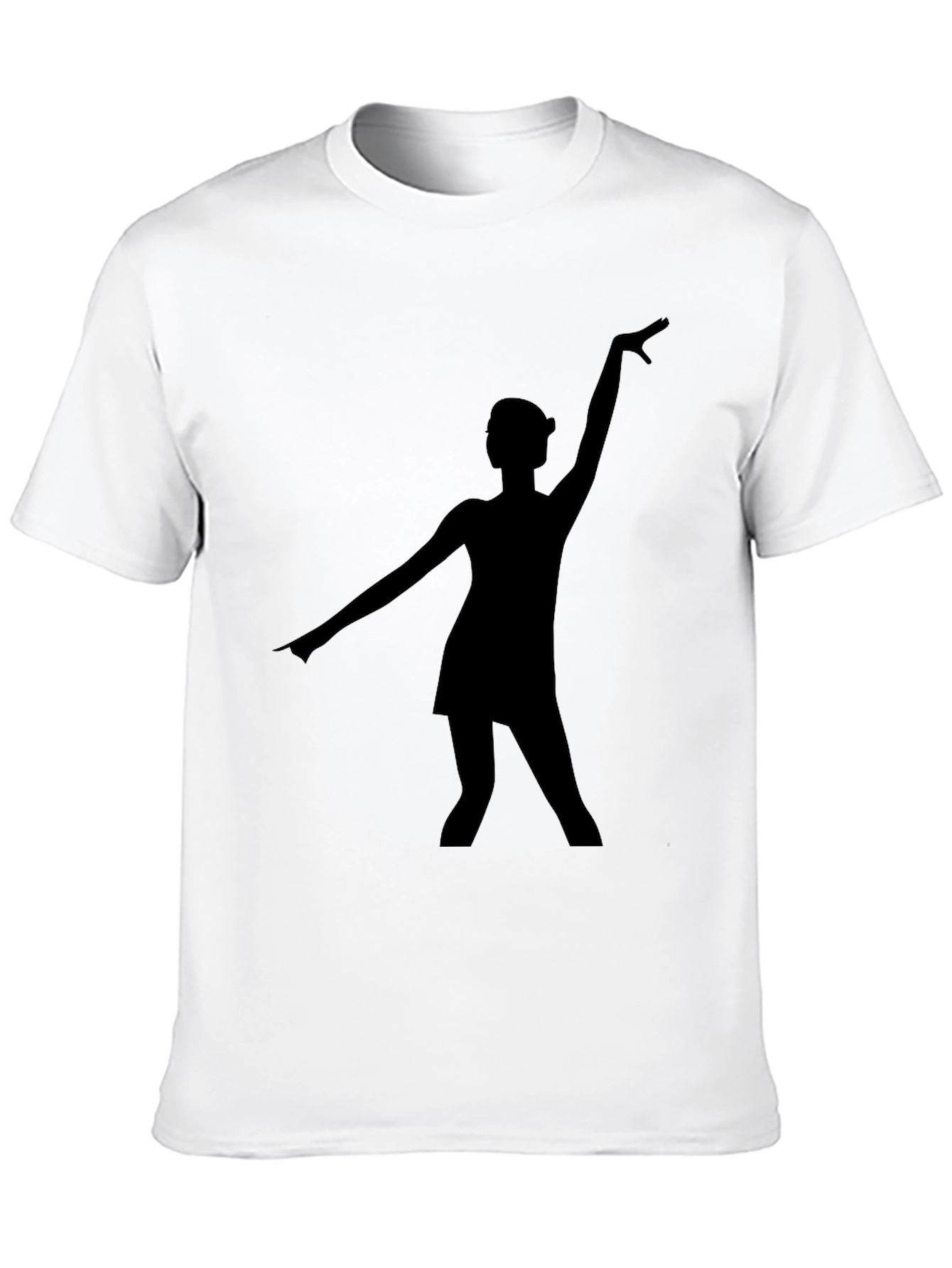 Silhouette Dancer Black T-Shirt