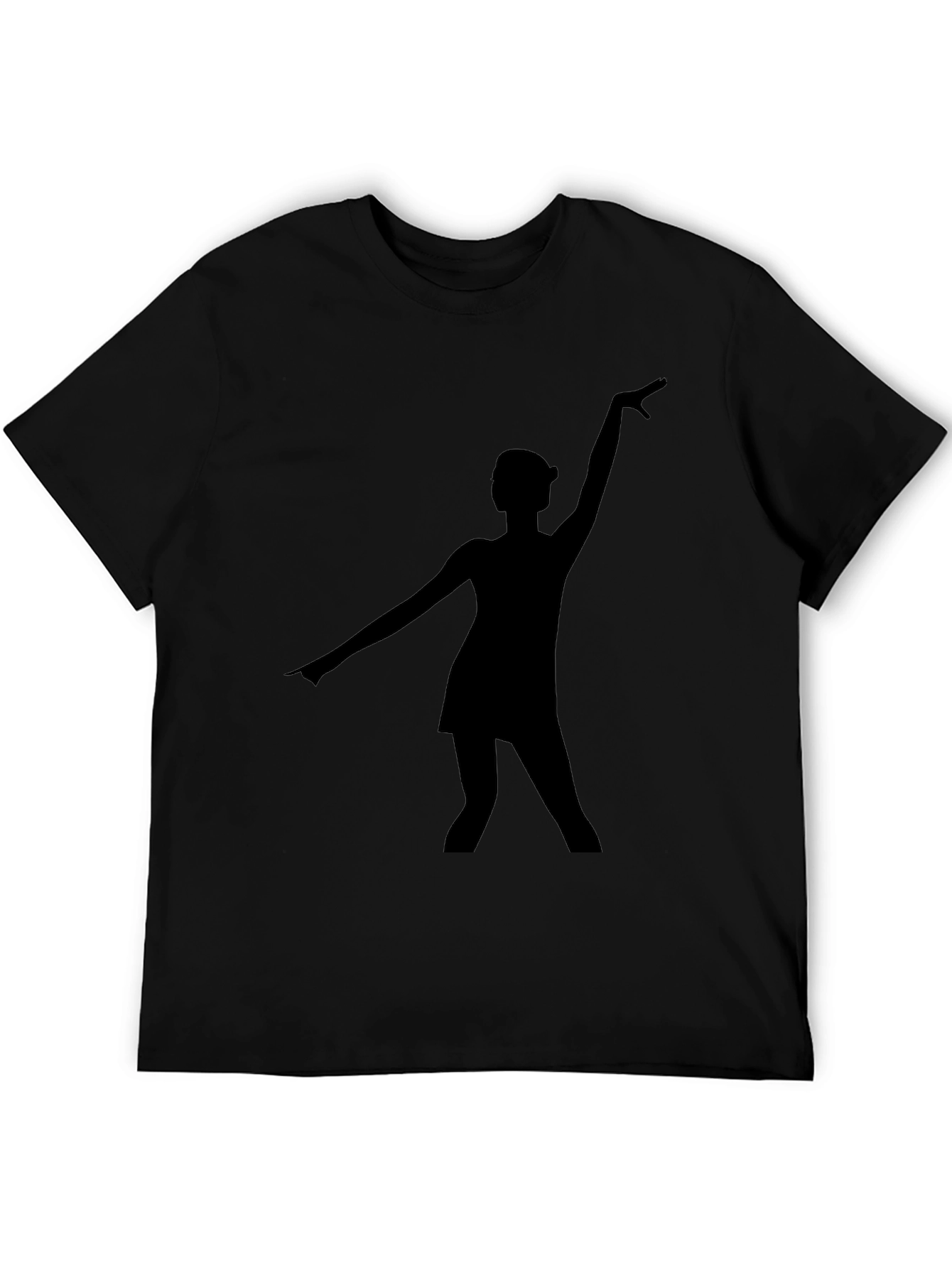 Silhouette Dancer Black T-Shirt