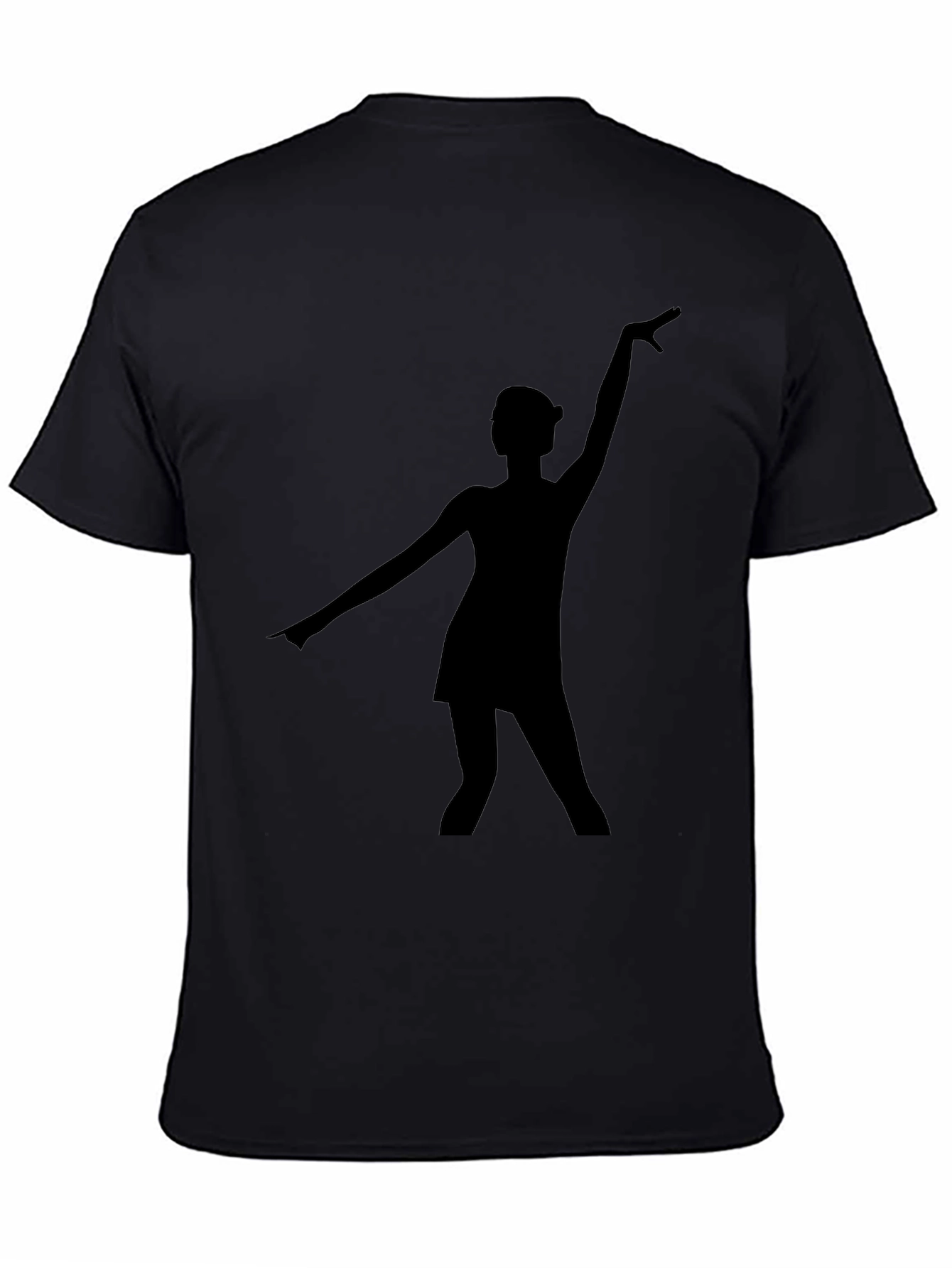 Silhouette Dancer Black T-Shirt