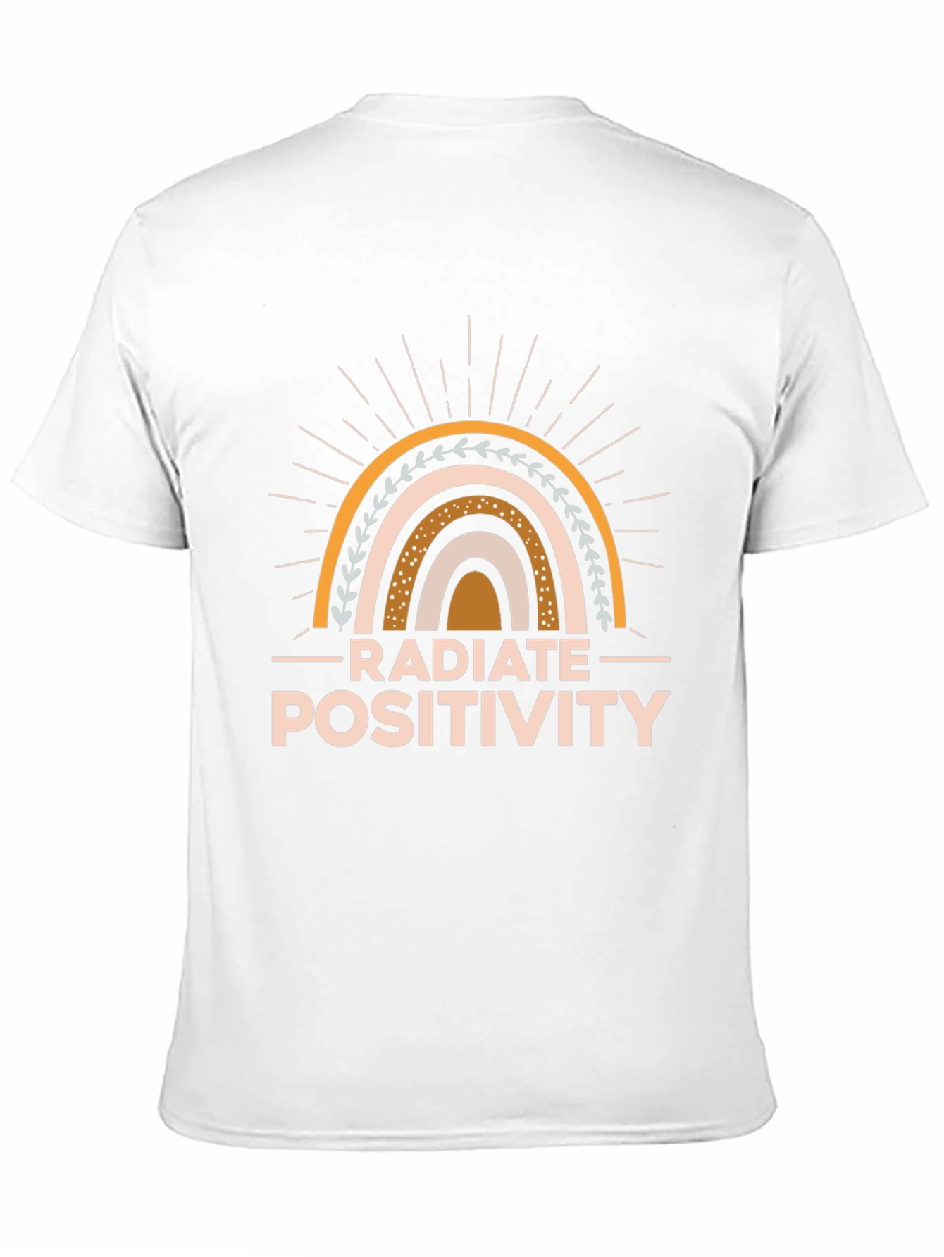 Radiate Positivity Graphic Tee - Stylish Comfort