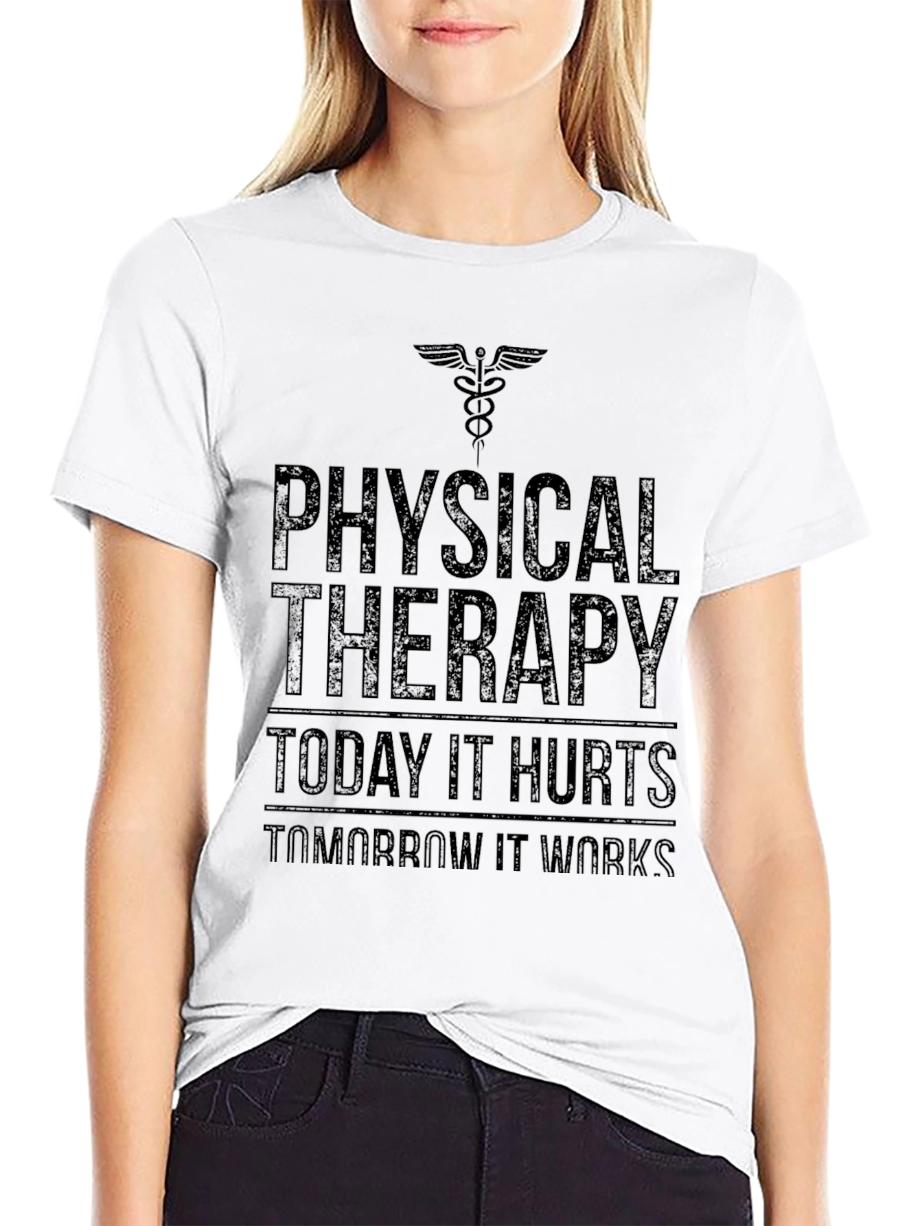 Physical Therapy Graphic T-Shirt - Today It Hurts