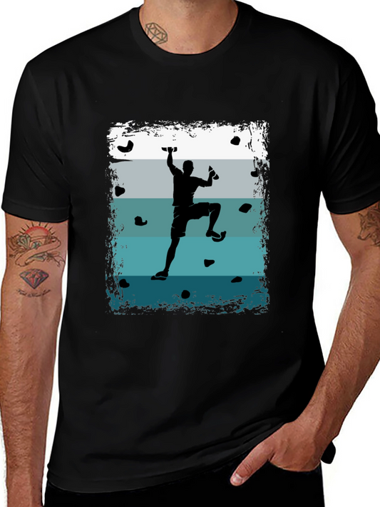 Climbing Silhouette Graphic Tee