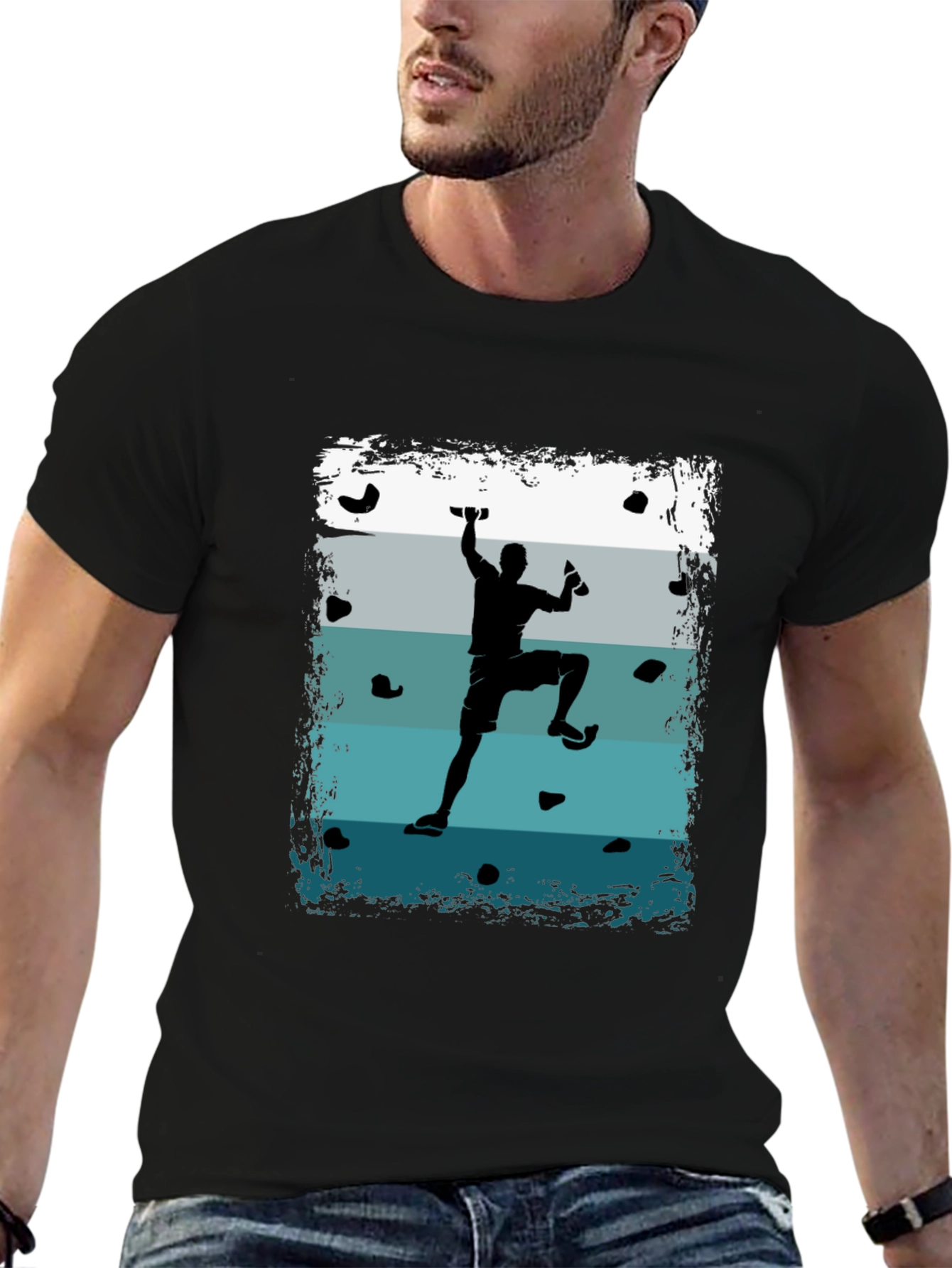 Climbing Silhouette Graphic Tee