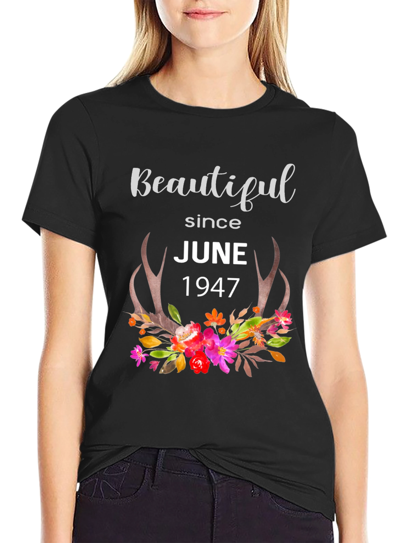 Beautiful Since June 1947 Graphic T-Shirt
