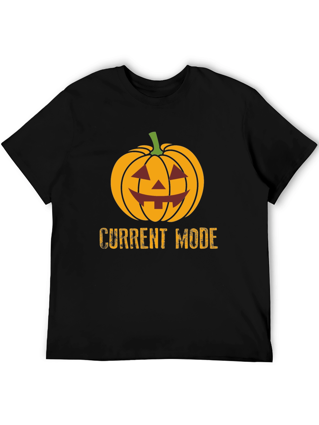 Halloween Pumpkin Current Mode T-Shirt