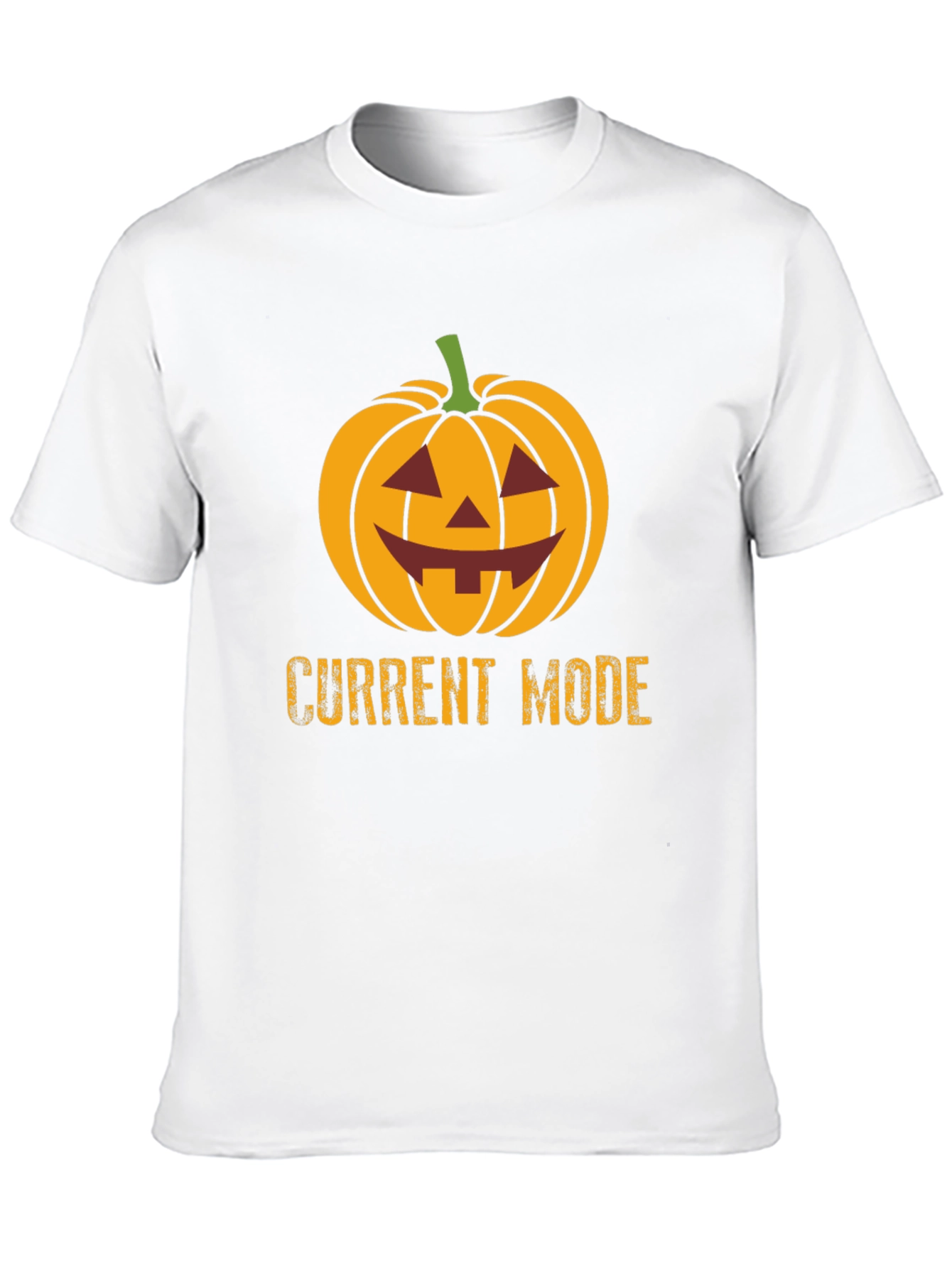 Halloween Pumpkin Current Mode T-Shirt