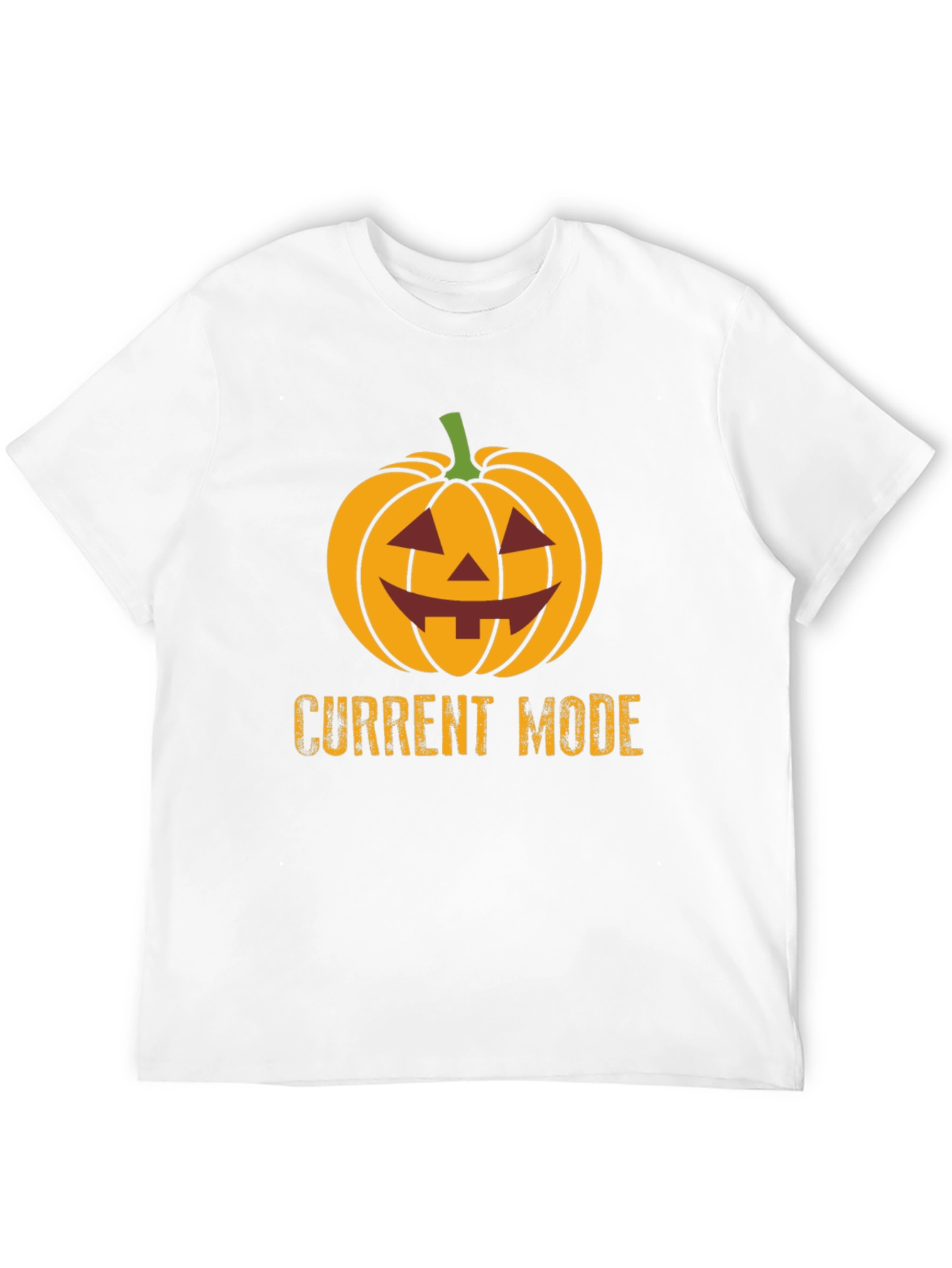 Halloween Pumpkin Current Mode T-Shirt