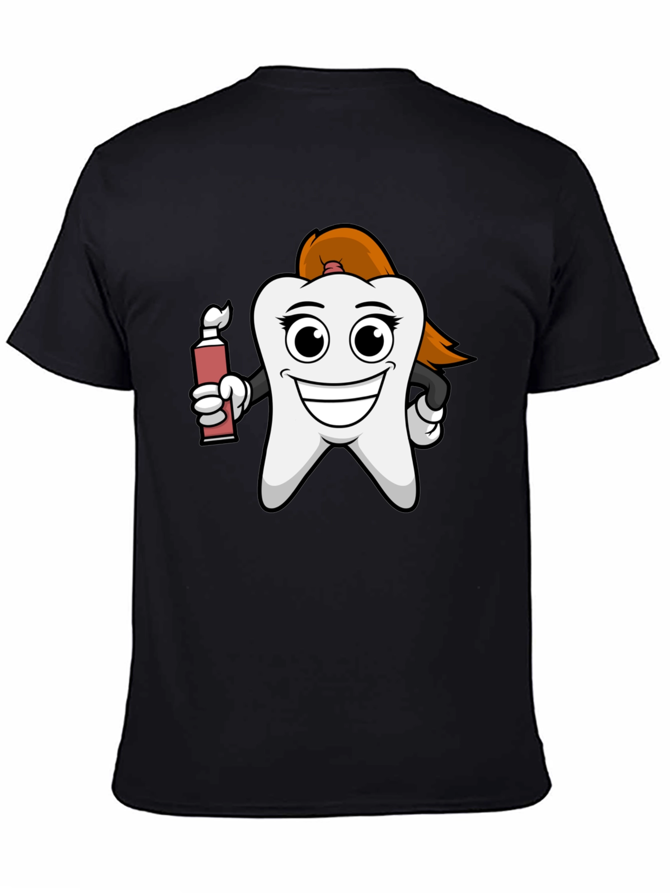 Dental Humor T-Shirt - Cartoon Tooth Design