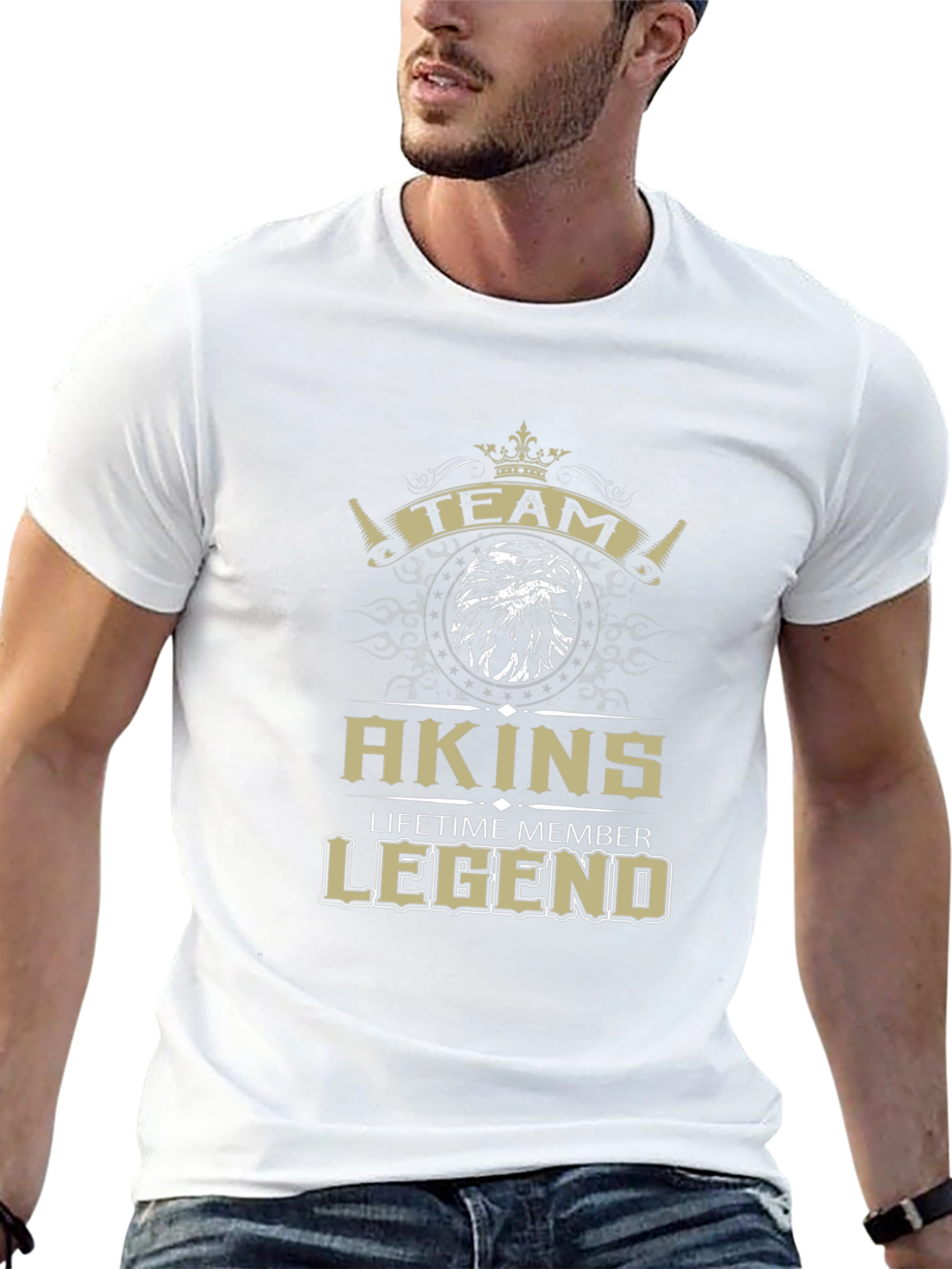 Team Akins Lifetime Member Legend T-Shirt