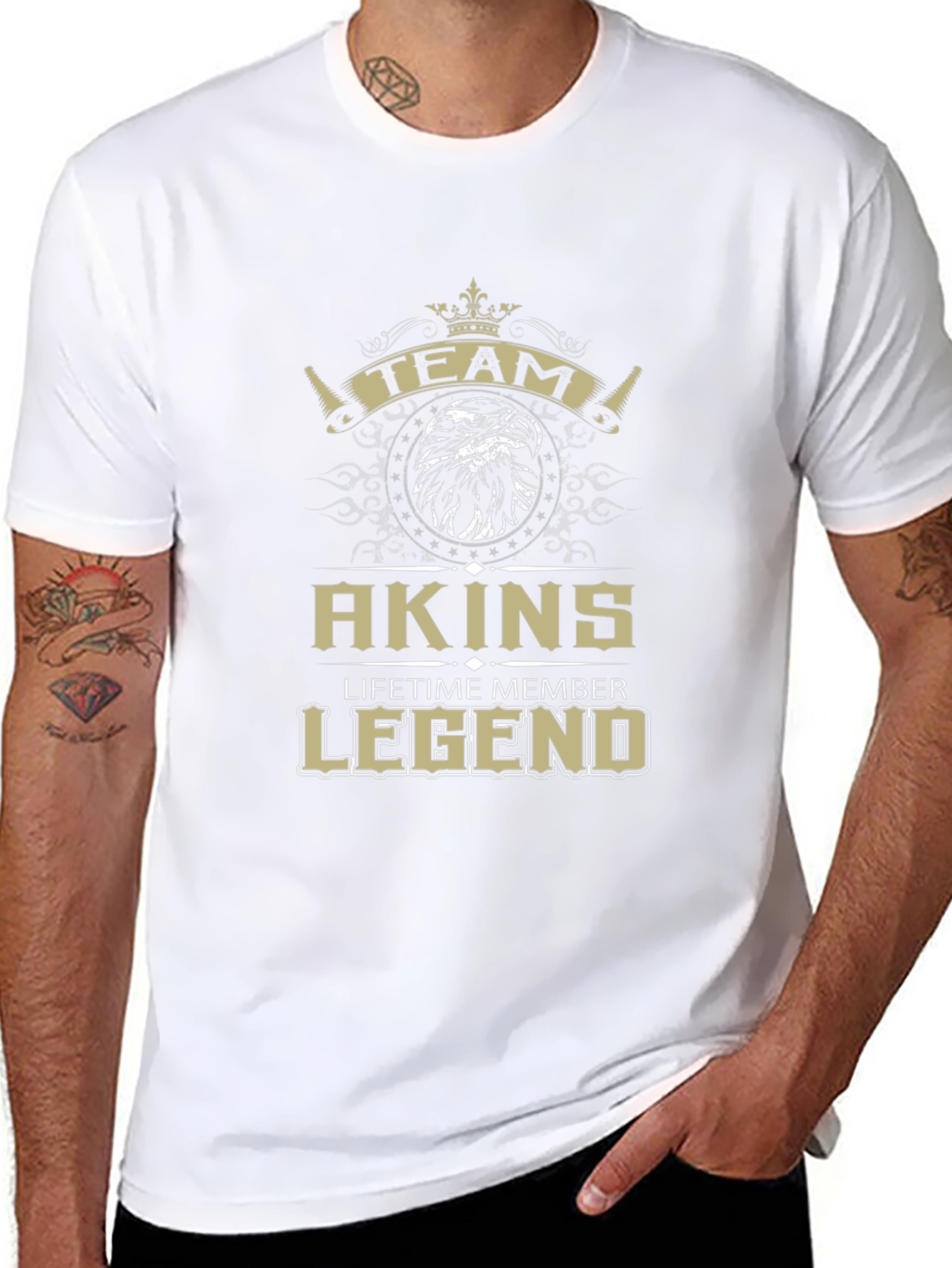 Team Akins Lifetime Member Legend T-Shirt