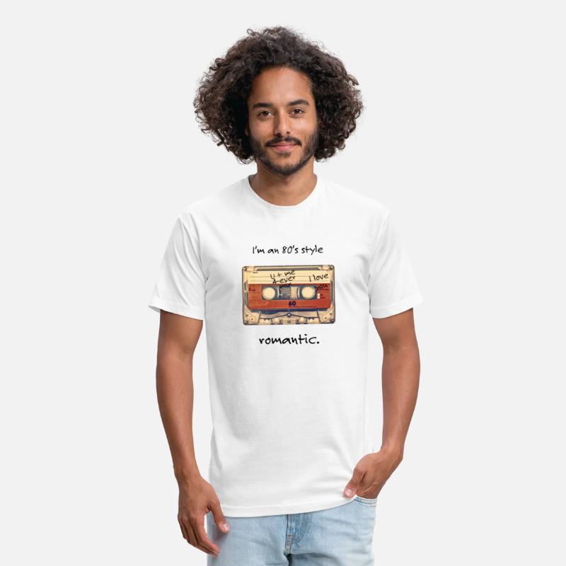 80's Style Romantic Vintage Cassette (black)